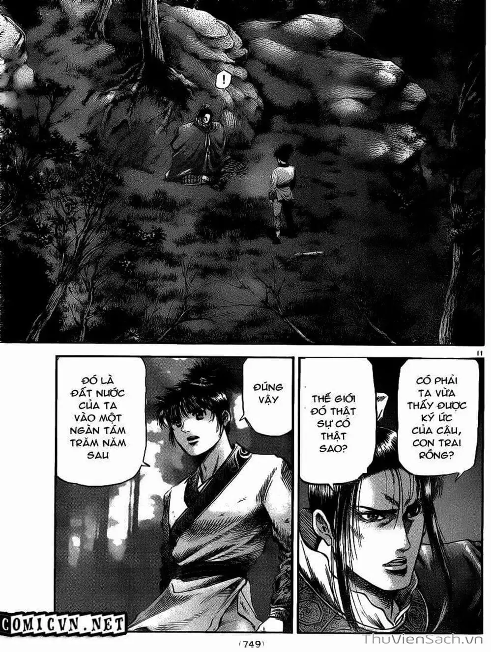 Truyện Tranh Chú Bé Rồng - Ryuuroden trang 5