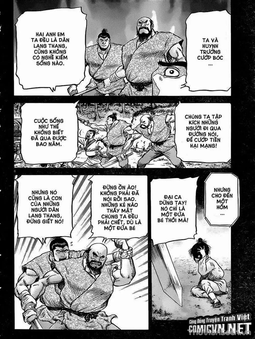 Truyện Tranh Chú Bé Rồng - Ryuuroden trang 5