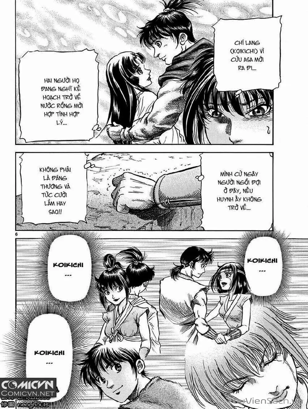 Truyện Tranh Chú Bé Rồng - Ryuuroden trang 5