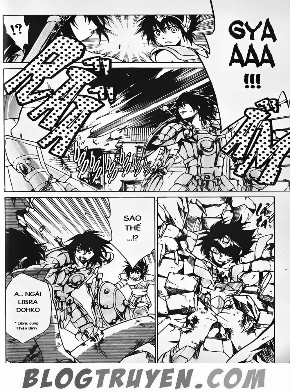 Truyện Tranh Truyền Thuyết Minh Vương - Sain Saiyan: The Lost Canvas trang 4