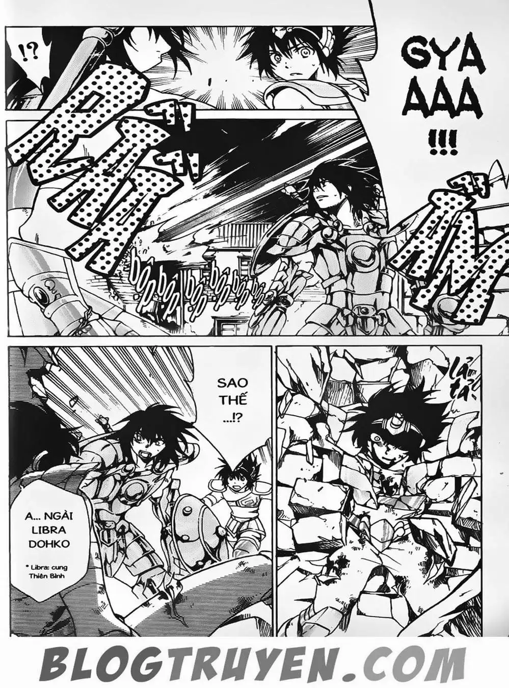 Truyện Tranh Truyền Thuyết Minh Vương - Sain Saiyan: The Lost Canvas trang 4