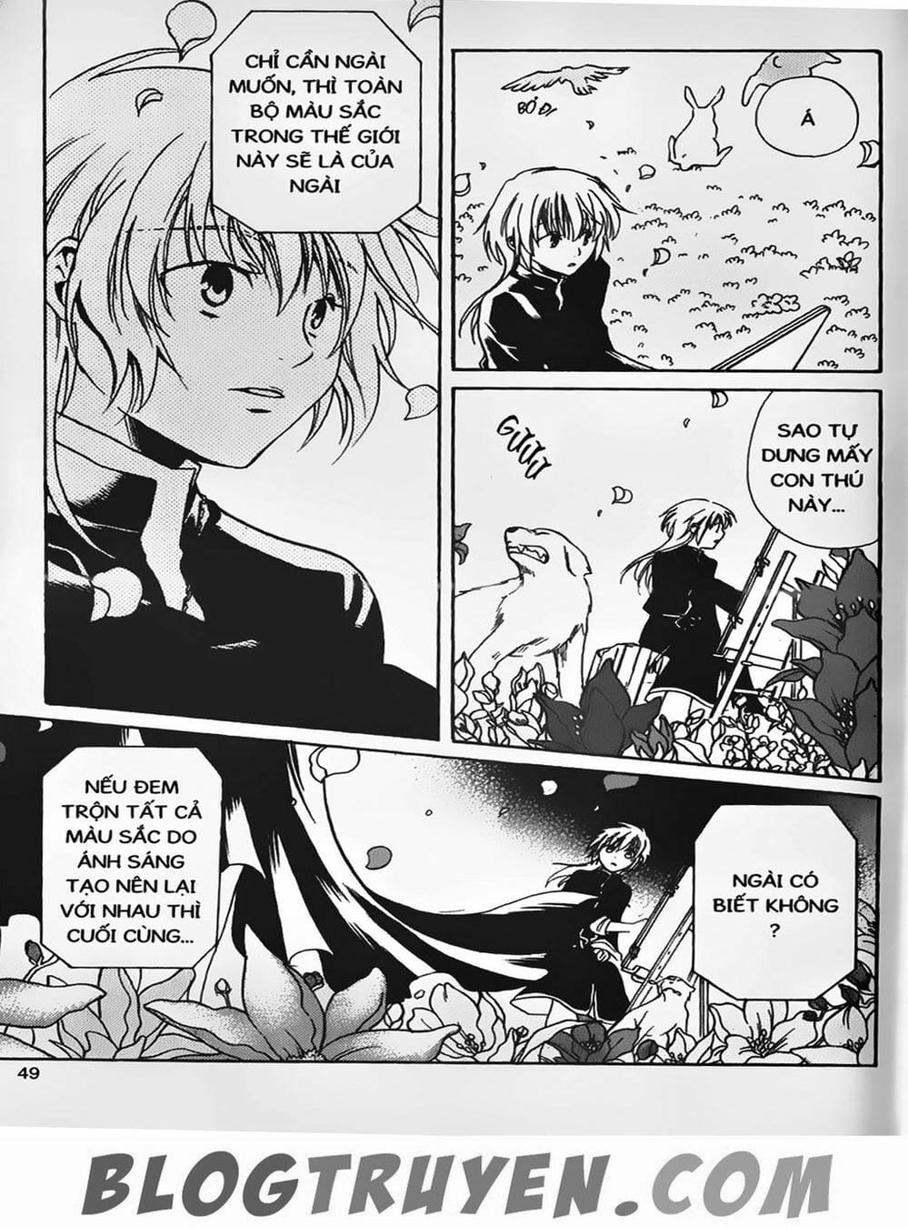 Truyện Tranh Truyền Thuyết Minh Vương - Sain Saiyan: The Lost Canvas trang 4