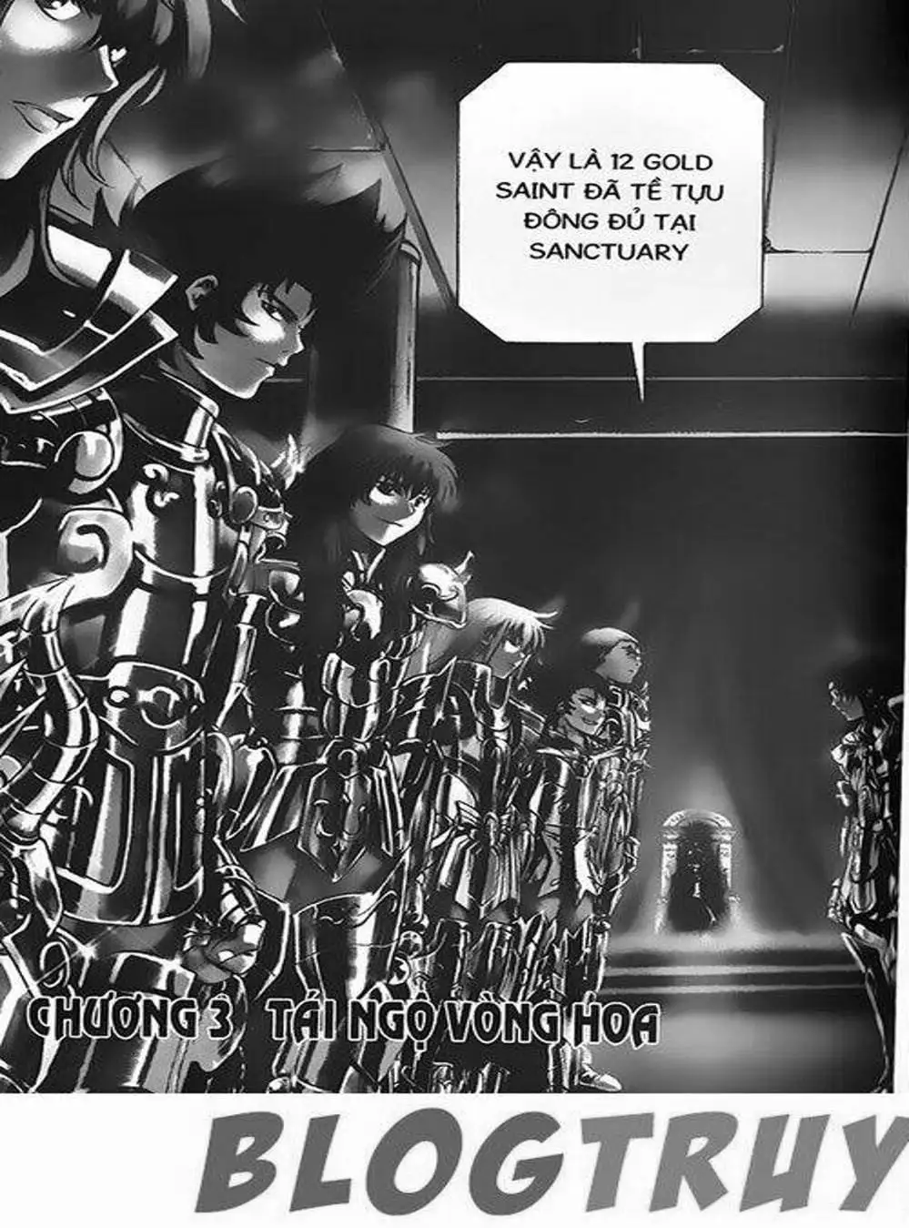 Truyện Tranh Truyền Thuyết Minh Vương - Sain Saiyan: The Lost Canvas trang 4