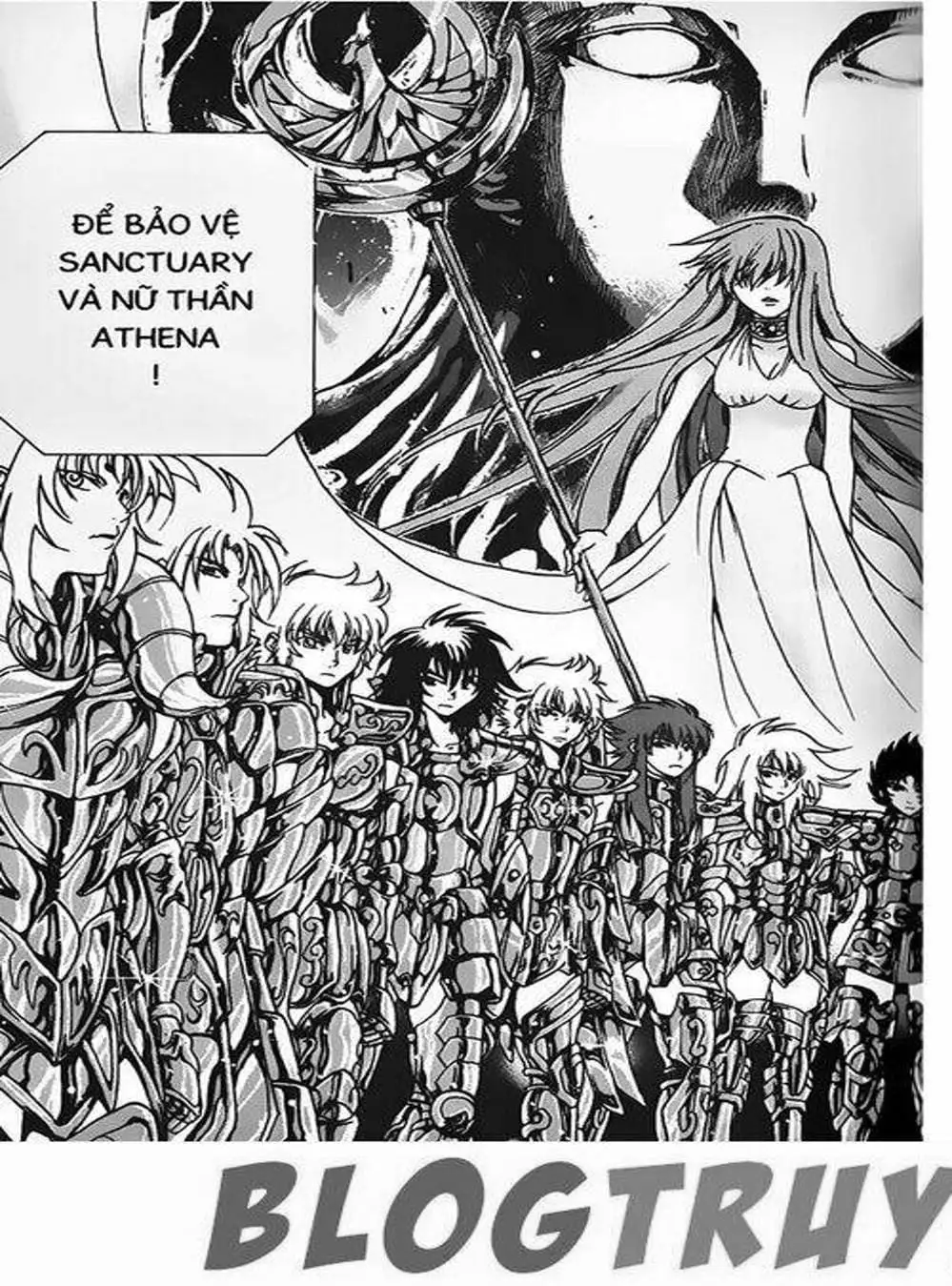 Truyện Tranh Truyền Thuyết Minh Vương - Sain Saiyan: The Lost Canvas trang 4