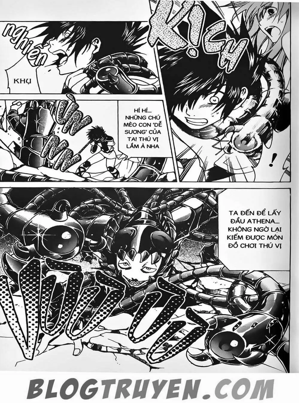 Truyện Tranh Truyền Thuyết Minh Vương - Sain Saiyan: The Lost Canvas trang 4