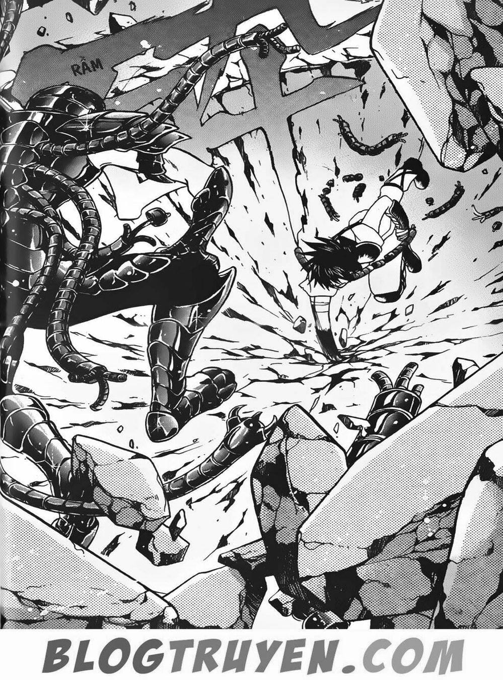 Truyện Tranh Truyền Thuyết Minh Vương - Sain Saiyan: The Lost Canvas trang 4