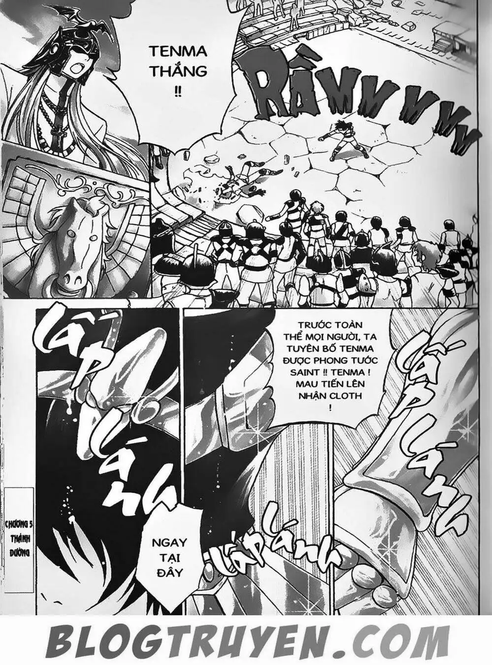 Truyện Tranh Truyền Thuyết Minh Vương - Sain Saiyan: The Lost Canvas trang 4