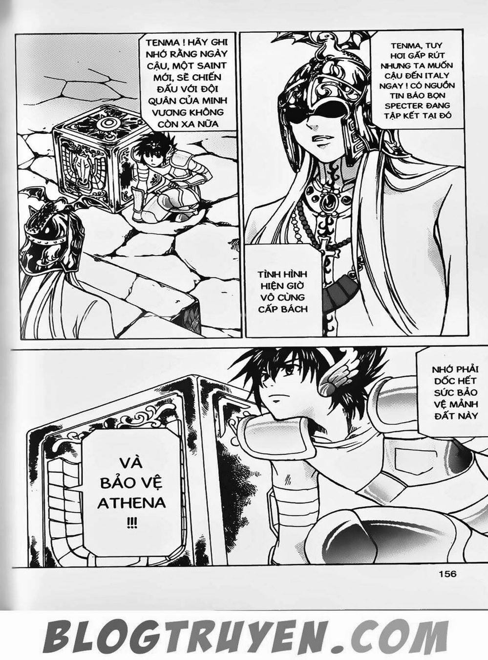 Truyện Tranh Truyền Thuyết Minh Vương - Sain Saiyan: The Lost Canvas trang 4