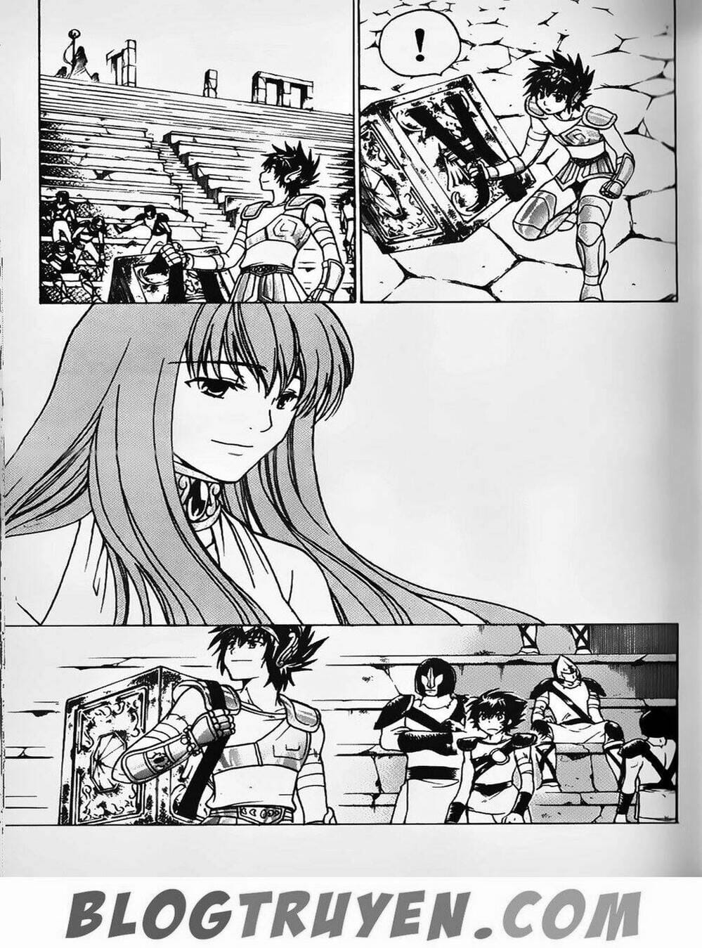 Truyện Tranh Truyền Thuyết Minh Vương - Sain Saiyan: The Lost Canvas trang 4