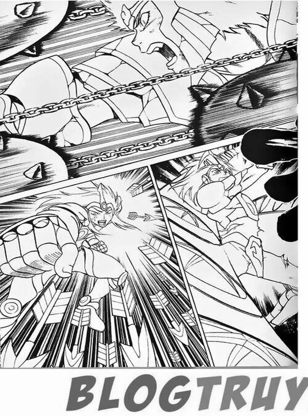 Truyện Tranh Truyền Thuyết Minh Vương - Sain Saiyan: The Lost Canvas trang 4