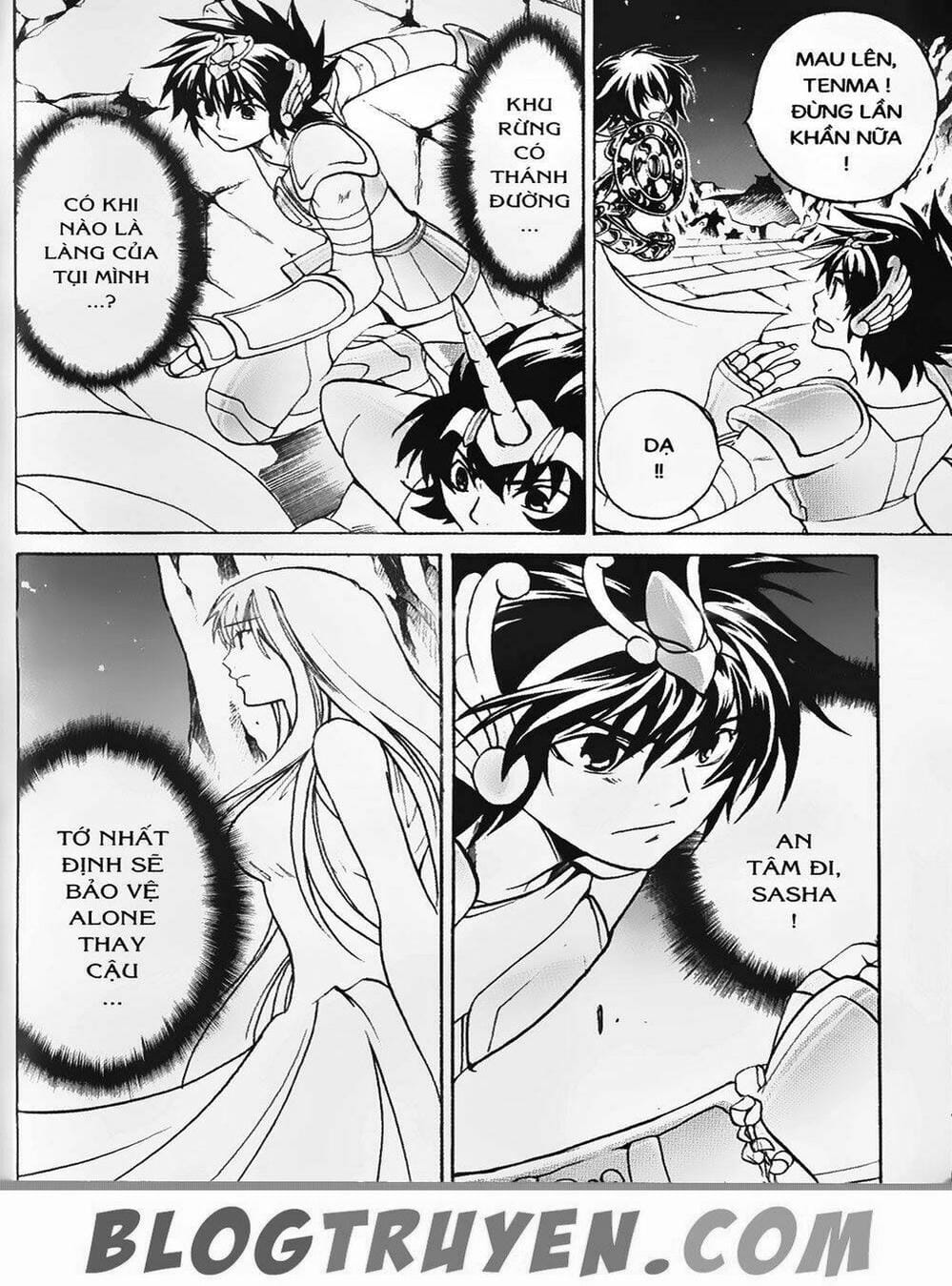 Truyện Tranh Truyền Thuyết Minh Vương - Sain Saiyan: The Lost Canvas trang 4