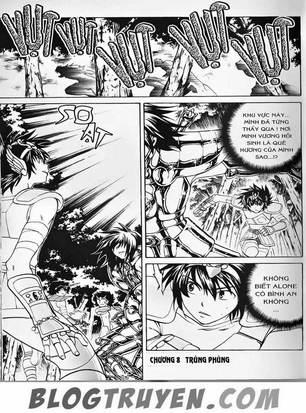 Truyện Tranh Truyền Thuyết Minh Vương - Sain Saiyan: The Lost Canvas trang 4