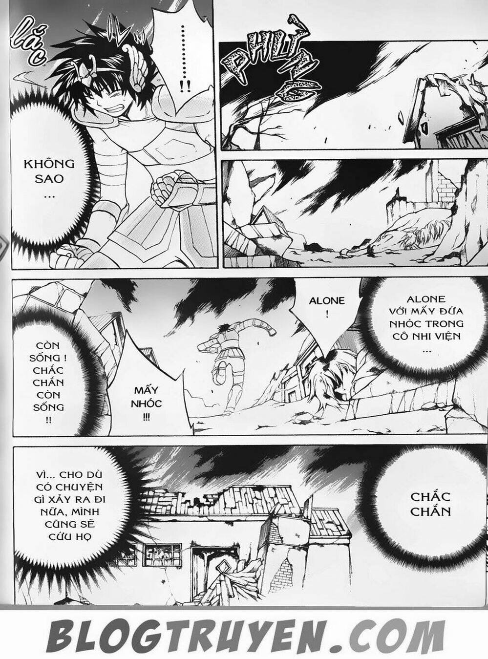 Truyện Tranh Truyền Thuyết Minh Vương - Sain Saiyan: The Lost Canvas trang 4