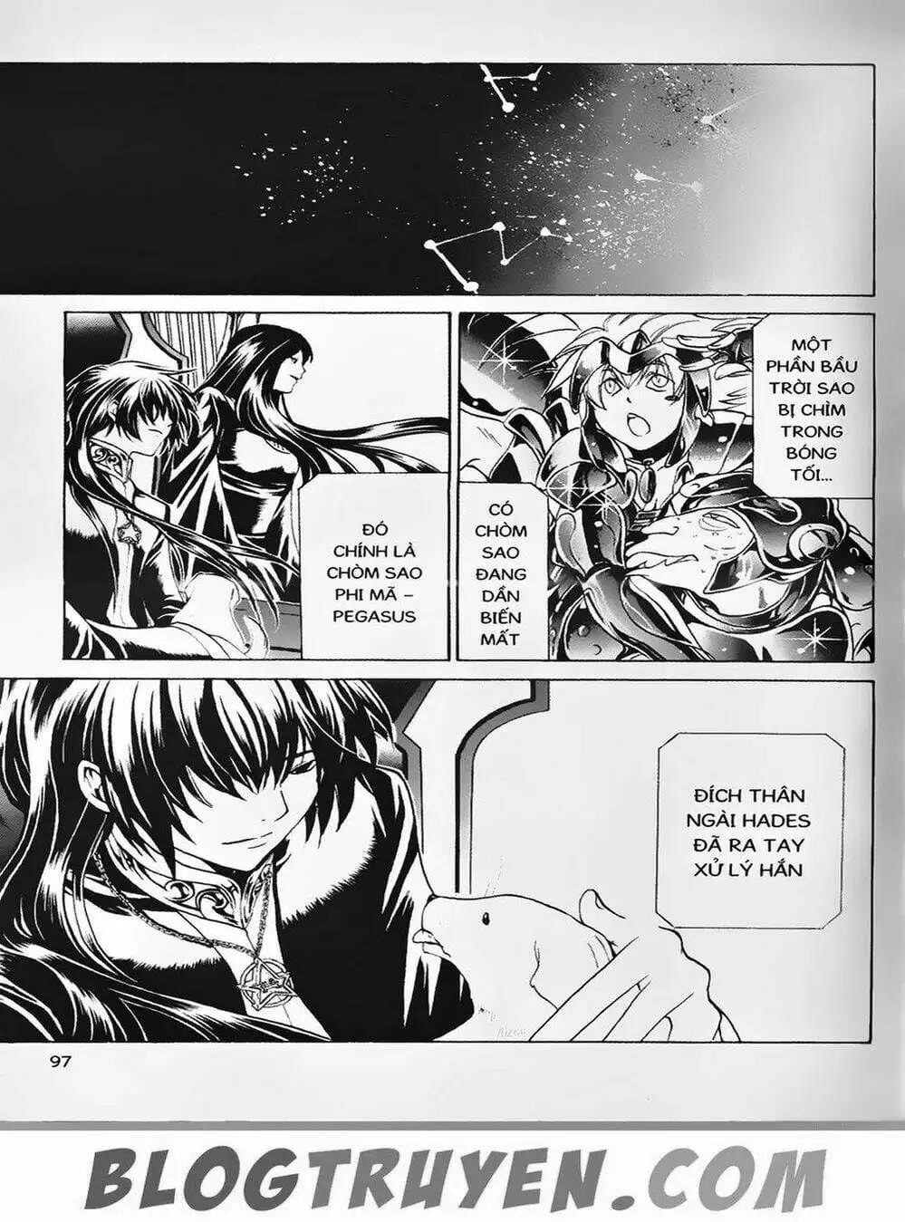 Truyện Tranh Truyền Thuyết Minh Vương - Sain Saiyan: The Lost Canvas trang 4