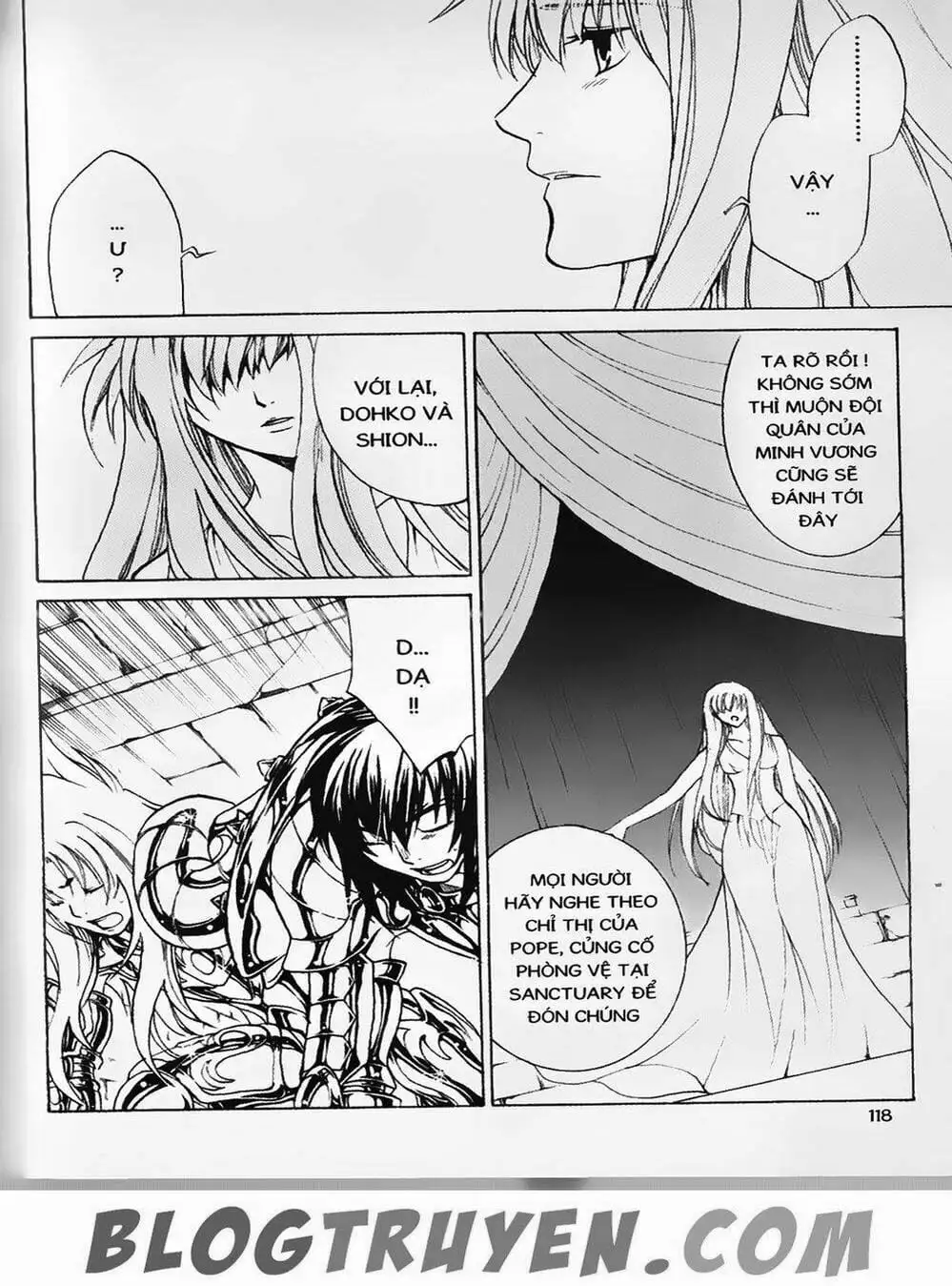 Truyện Tranh Truyền Thuyết Minh Vương - Sain Saiyan: The Lost Canvas trang 4