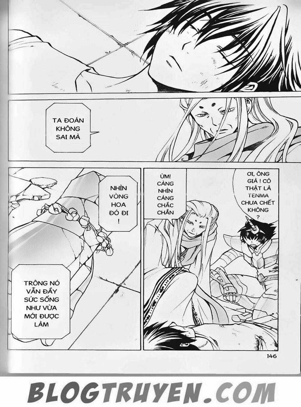 Truyện Tranh Truyền Thuyết Minh Vương - Sain Saiyan: The Lost Canvas trang 4