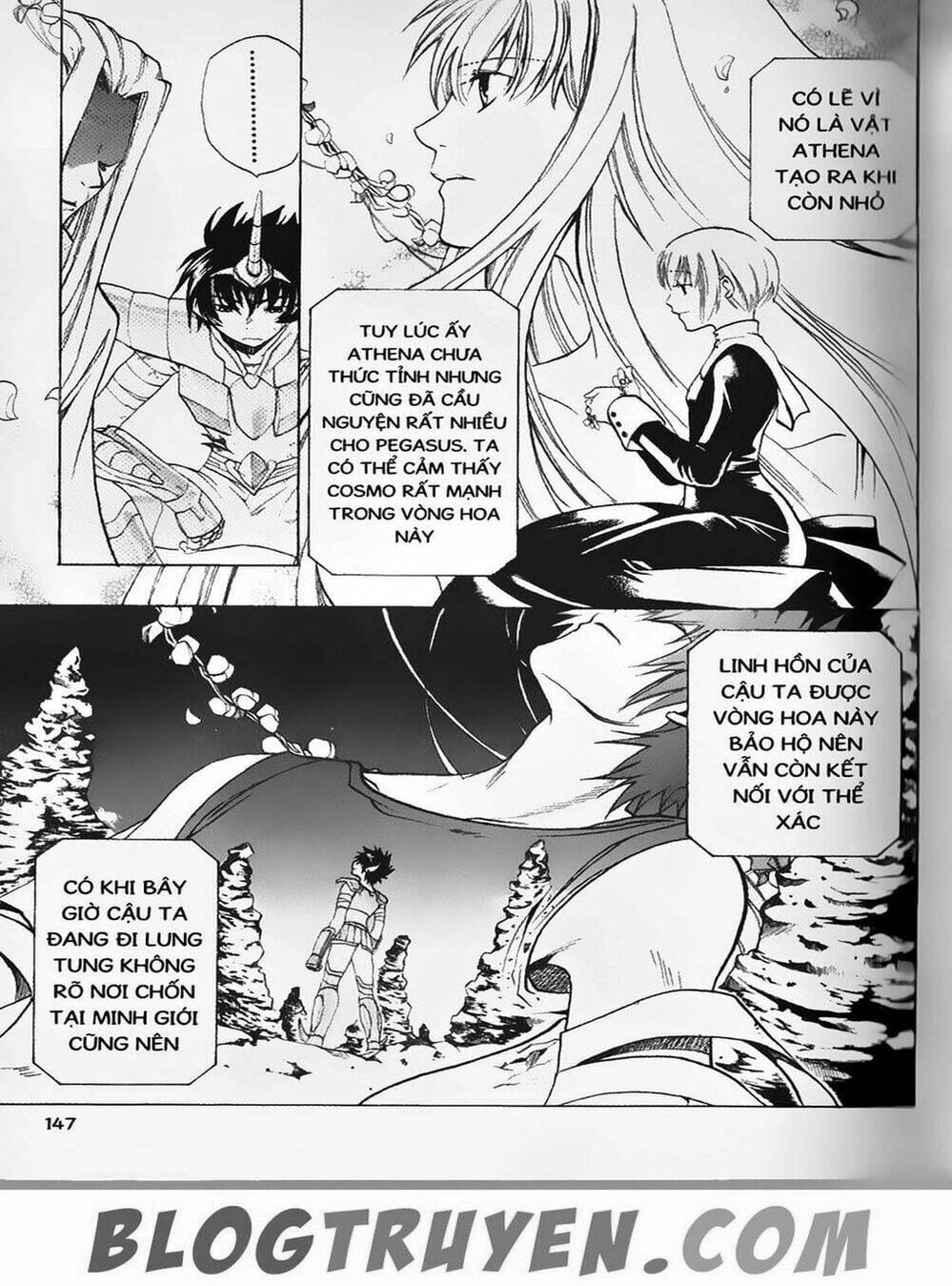 Truyện Tranh Truyền Thuyết Minh Vương - Sain Saiyan: The Lost Canvas trang 4