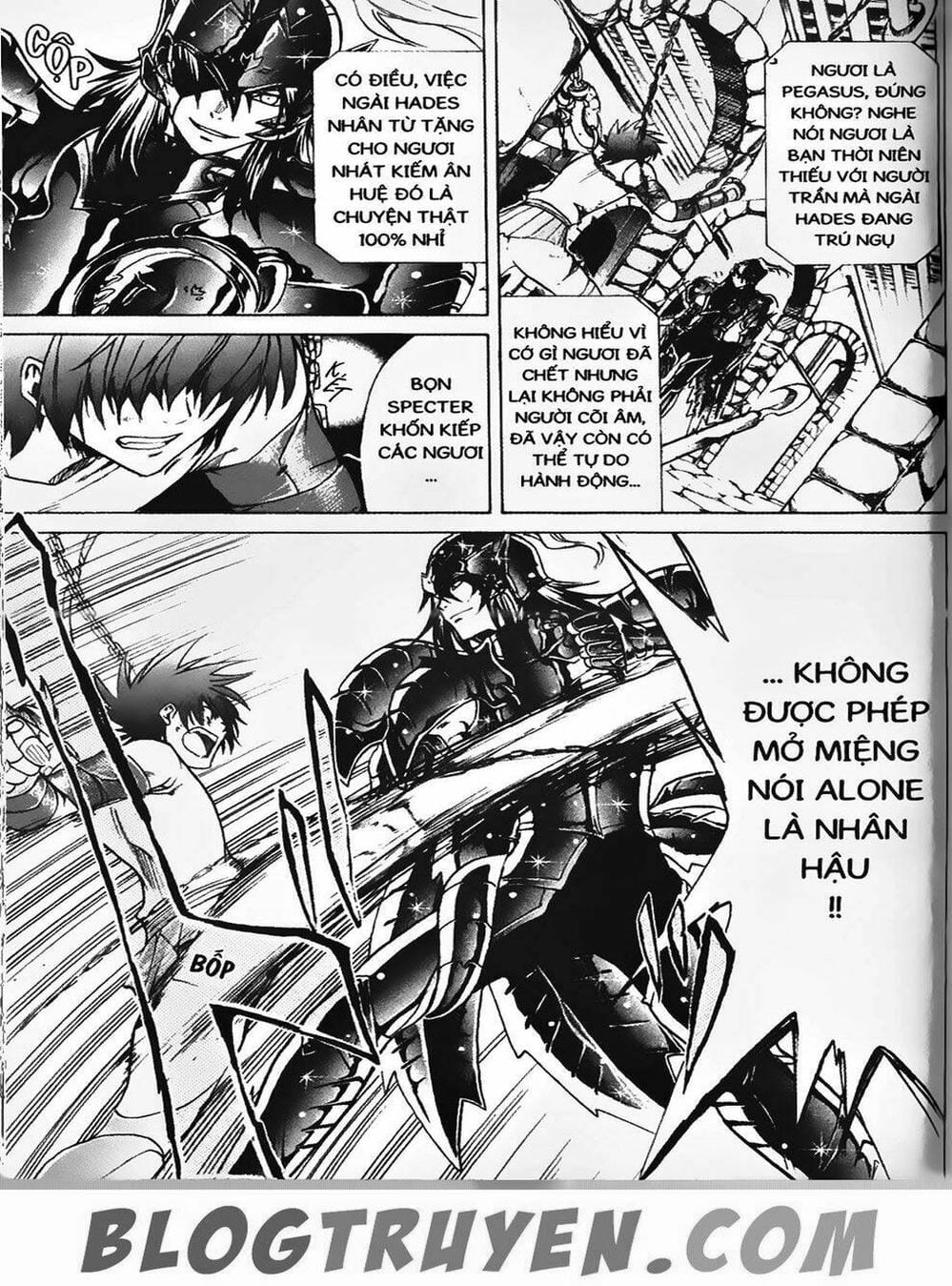 Truyện Tranh Truyền Thuyết Minh Vương - Sain Saiyan: The Lost Canvas trang 4