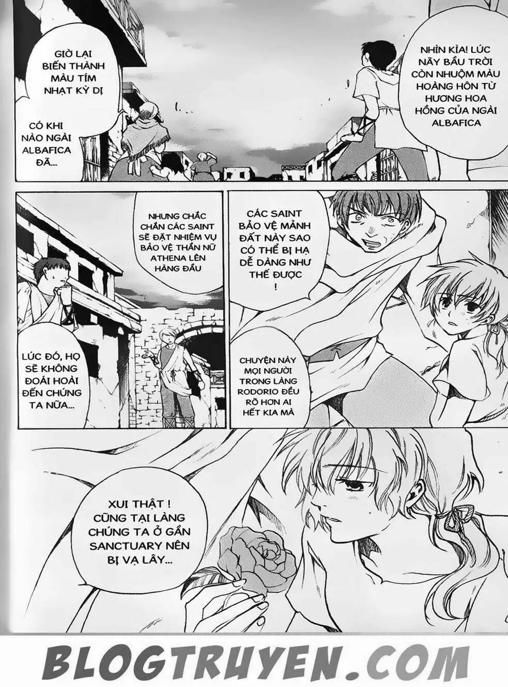 Truyện Tranh Truyền Thuyết Minh Vương - Sain Saiyan: The Lost Canvas trang 4