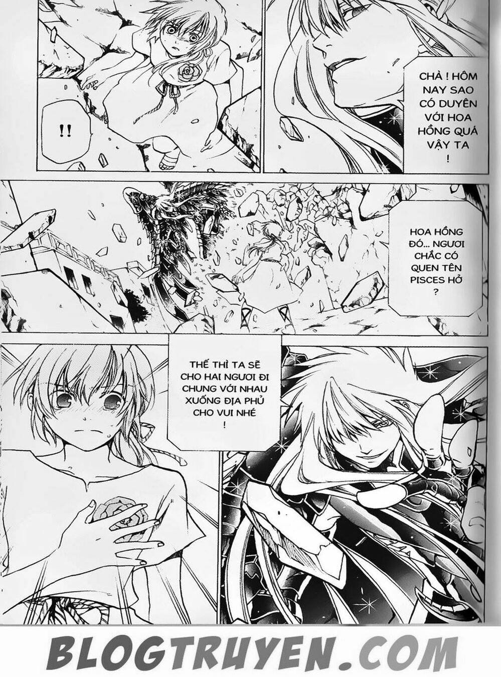 Truyện Tranh Truyền Thuyết Minh Vương - Sain Saiyan: The Lost Canvas trang 4