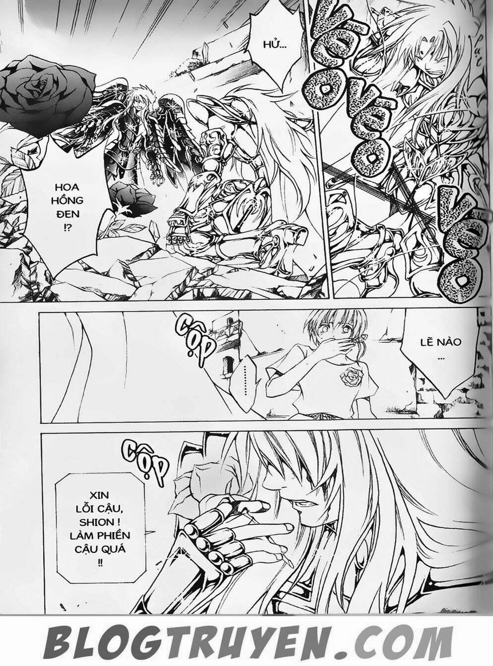 Truyện Tranh Truyền Thuyết Minh Vương - Sain Saiyan: The Lost Canvas trang 4