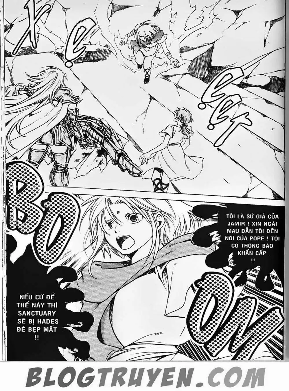 Truyện Tranh Truyền Thuyết Minh Vương - Sain Saiyan: The Lost Canvas trang 4