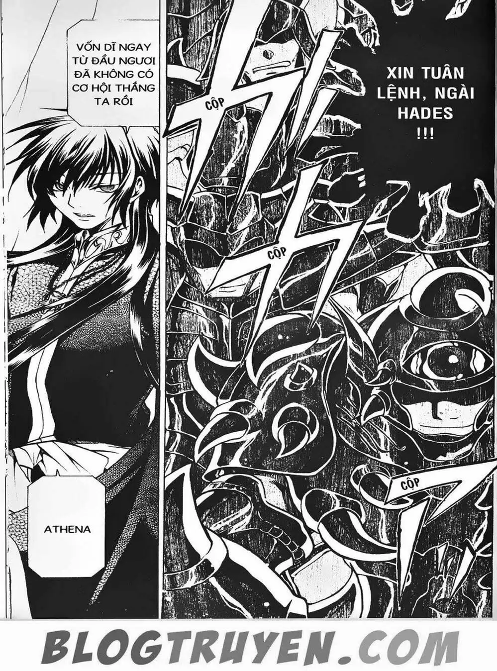 Truyện Tranh Truyền Thuyết Minh Vương - Sain Saiyan: The Lost Canvas trang 4