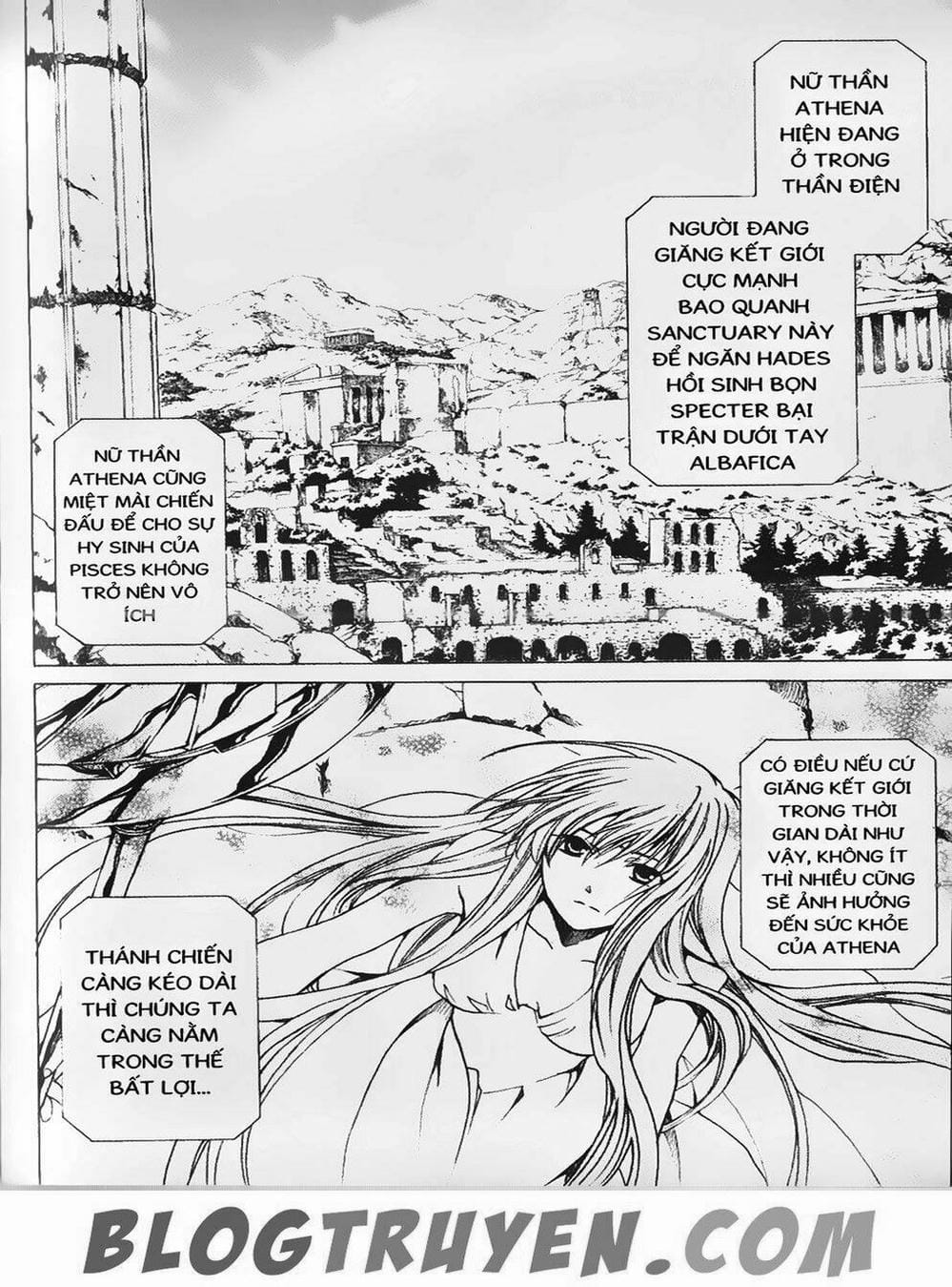 Truyện Tranh Truyền Thuyết Minh Vương - Sain Saiyan: The Lost Canvas trang 4