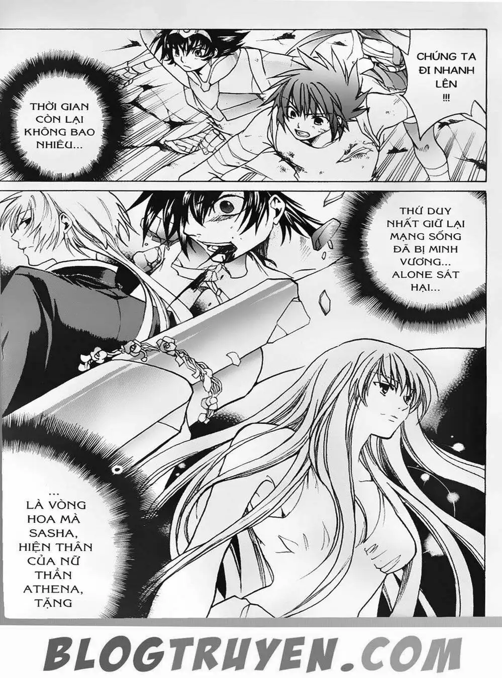 Truyện Tranh Truyền Thuyết Minh Vương - Sain Saiyan: The Lost Canvas trang 4