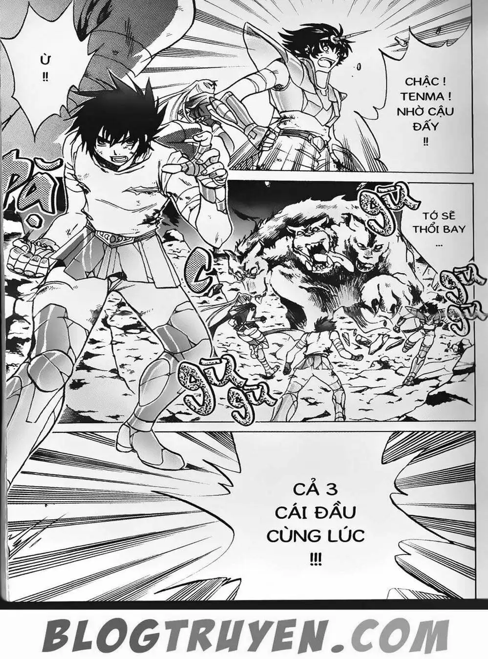 Truyện Tranh Truyền Thuyết Minh Vương - Sain Saiyan: The Lost Canvas trang 4