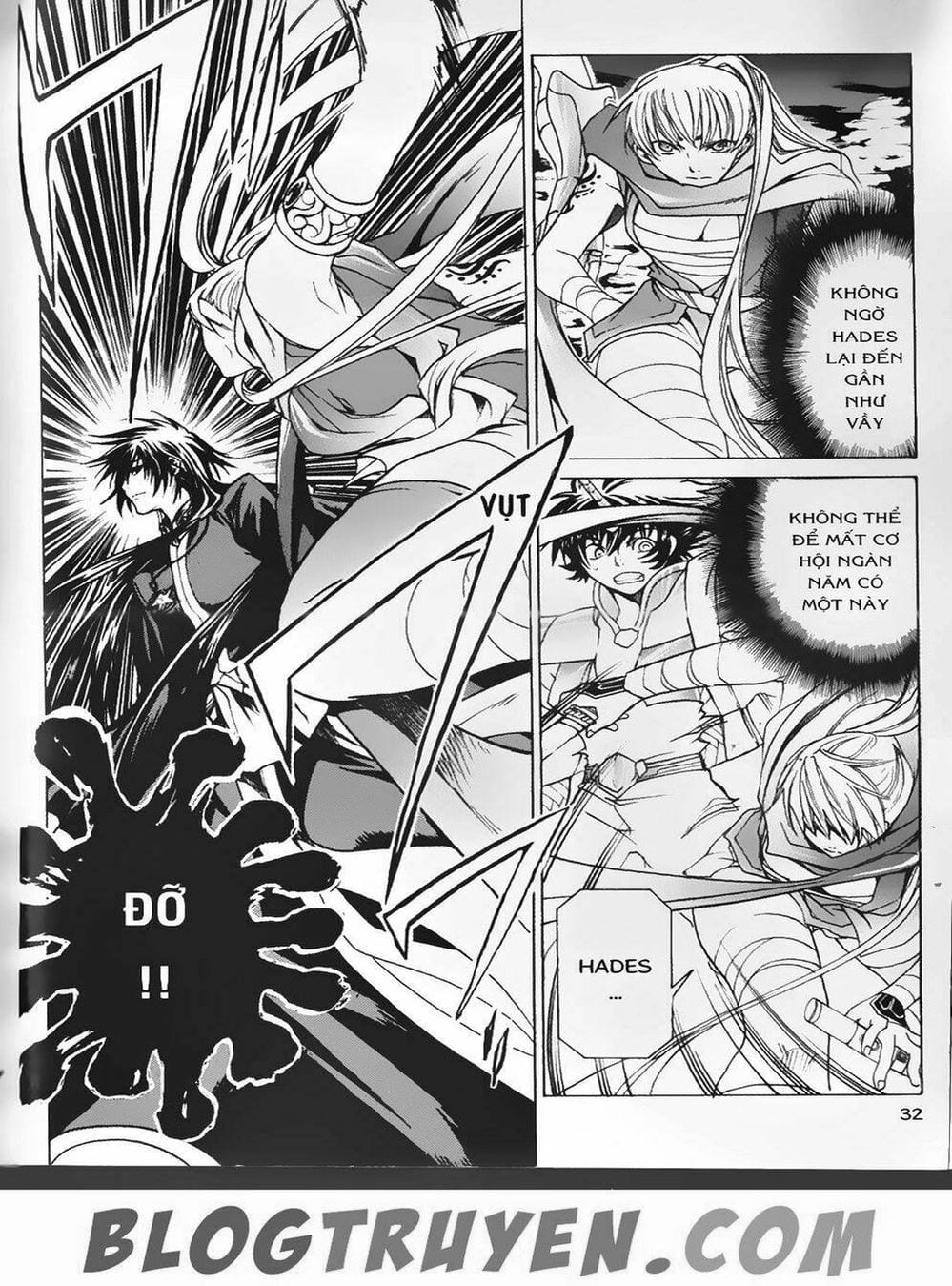 Truyện Tranh Truyền Thuyết Minh Vương - Sain Saiyan: The Lost Canvas trang 4