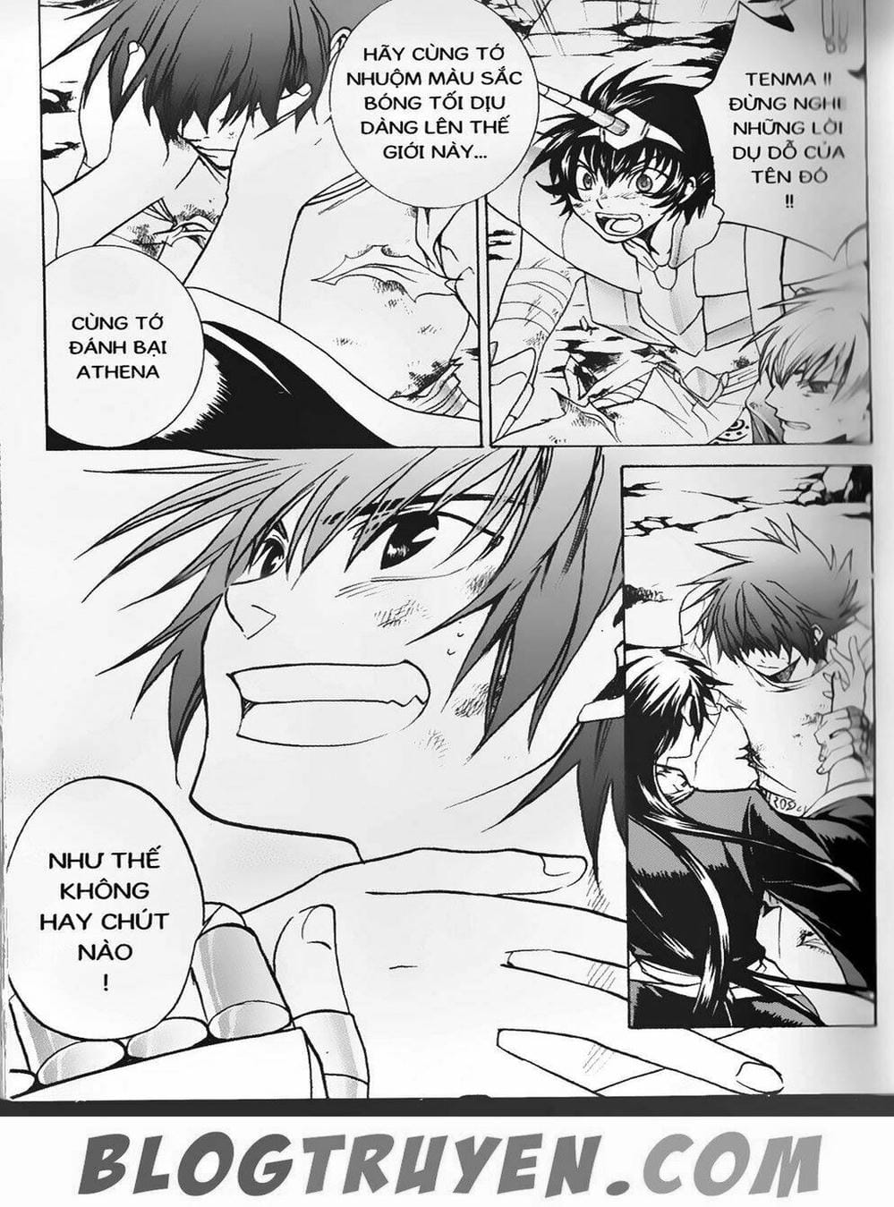 Truyện Tranh Truyền Thuyết Minh Vương - Sain Saiyan: The Lost Canvas trang 4