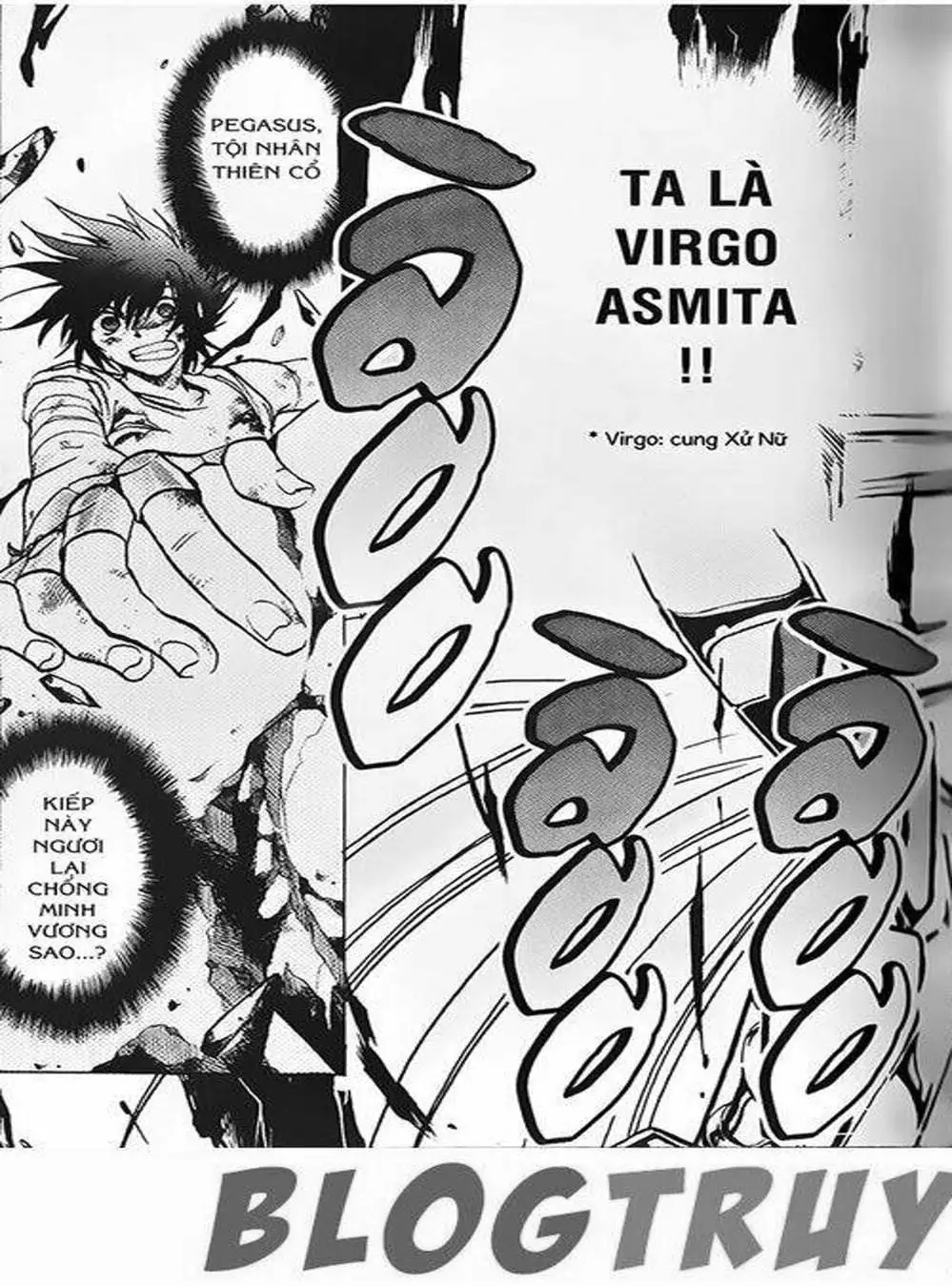 Truyện Tranh Truyền Thuyết Minh Vương - Sain Saiyan: The Lost Canvas trang 4