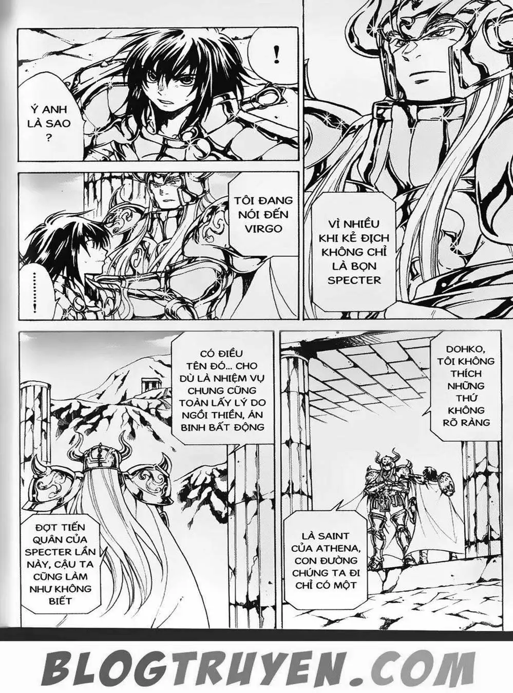 Truyện Tranh Truyền Thuyết Minh Vương - Sain Saiyan: The Lost Canvas trang 4