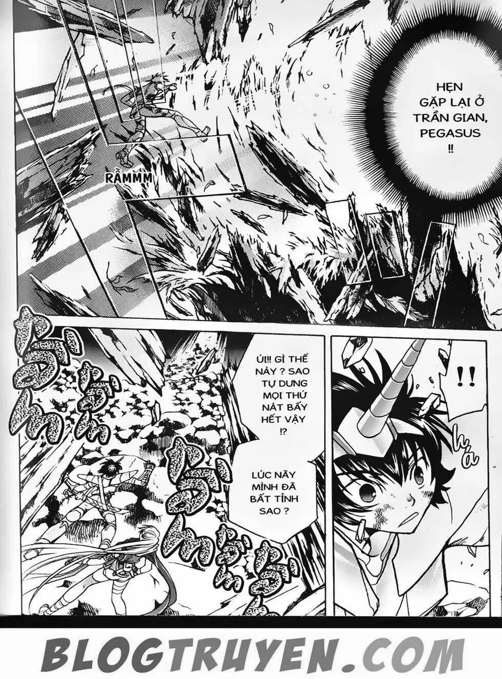 Truyện Tranh Truyền Thuyết Minh Vương - Sain Saiyan: The Lost Canvas trang 4