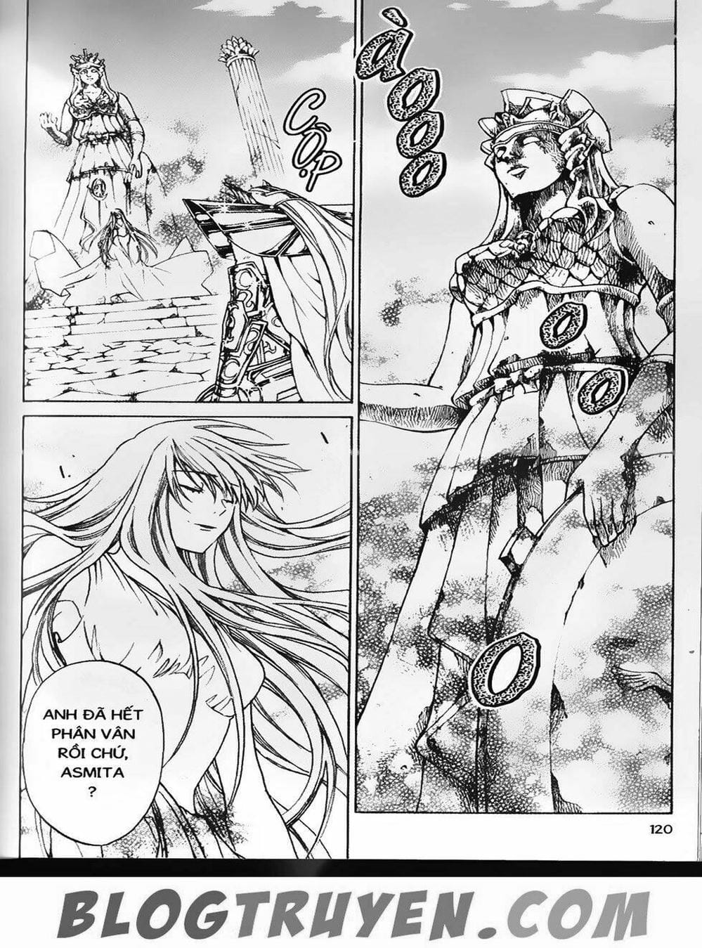 Truyện Tranh Truyền Thuyết Minh Vương - Sain Saiyan: The Lost Canvas trang 4