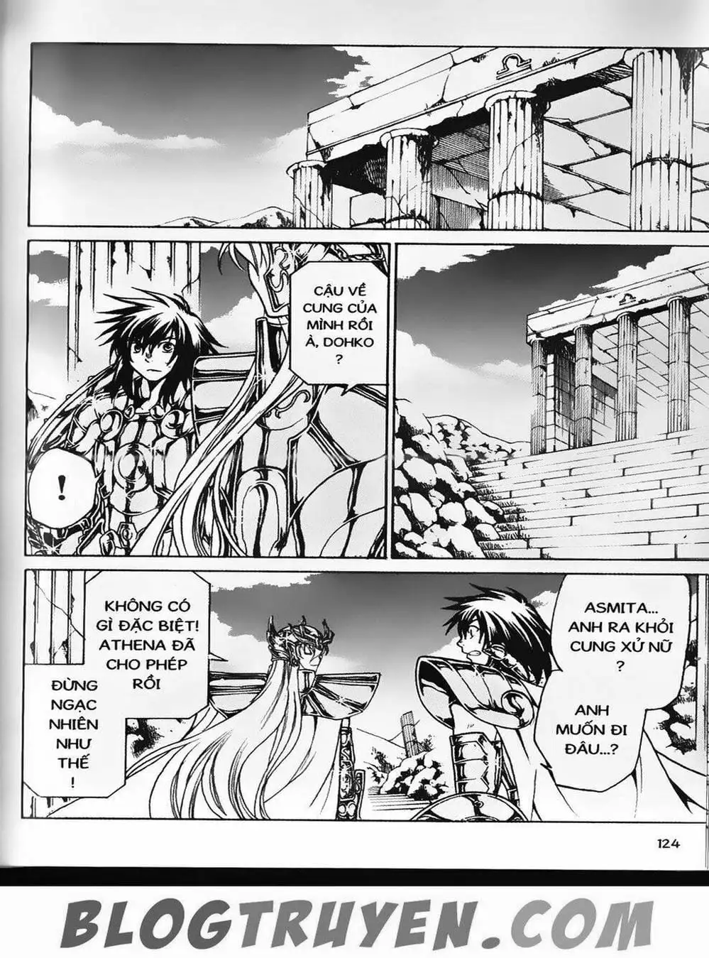 Truyện Tranh Truyền Thuyết Minh Vương - Sain Saiyan: The Lost Canvas trang 4