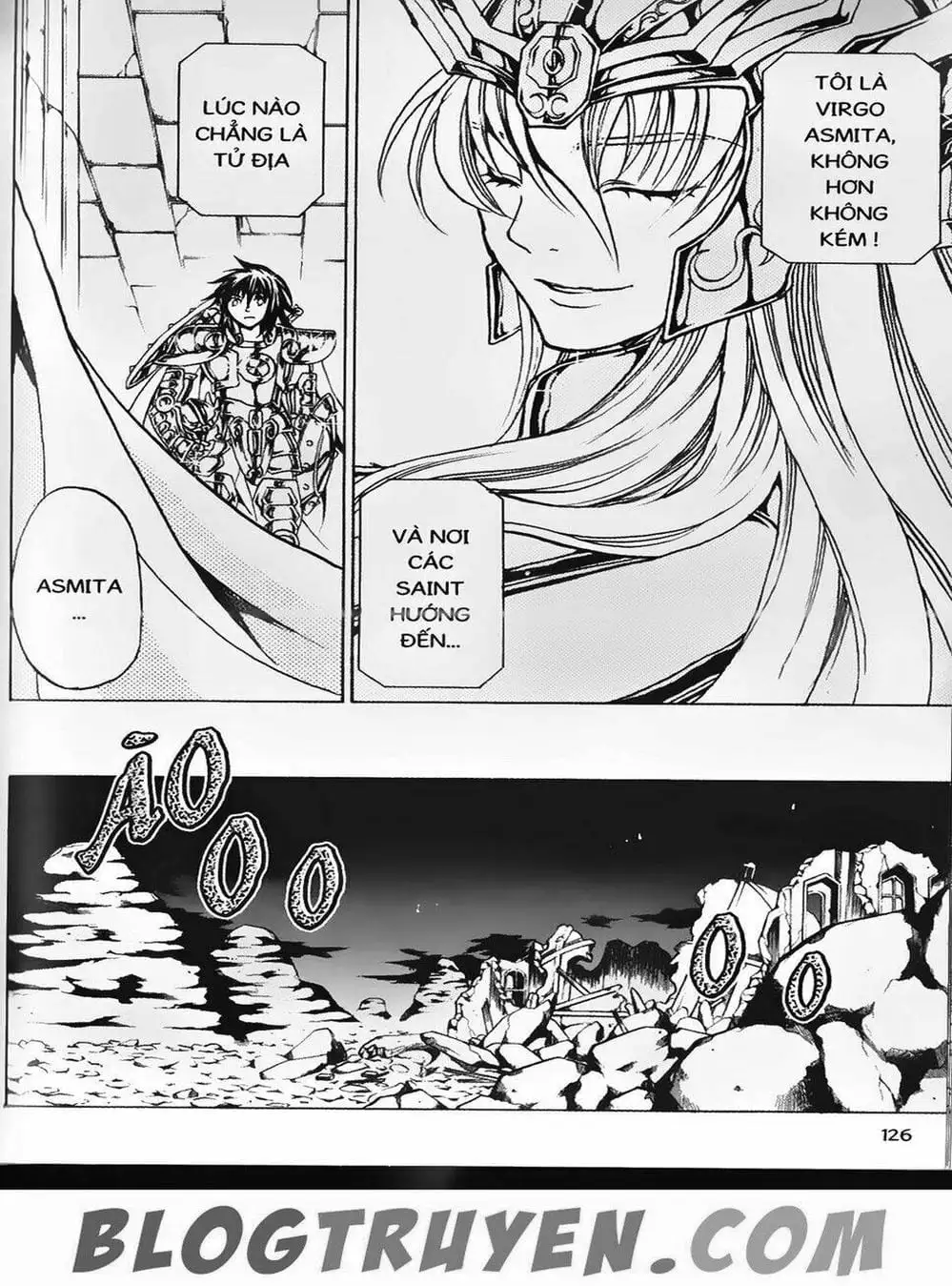 Truyện Tranh Truyền Thuyết Minh Vương - Sain Saiyan: The Lost Canvas trang 4