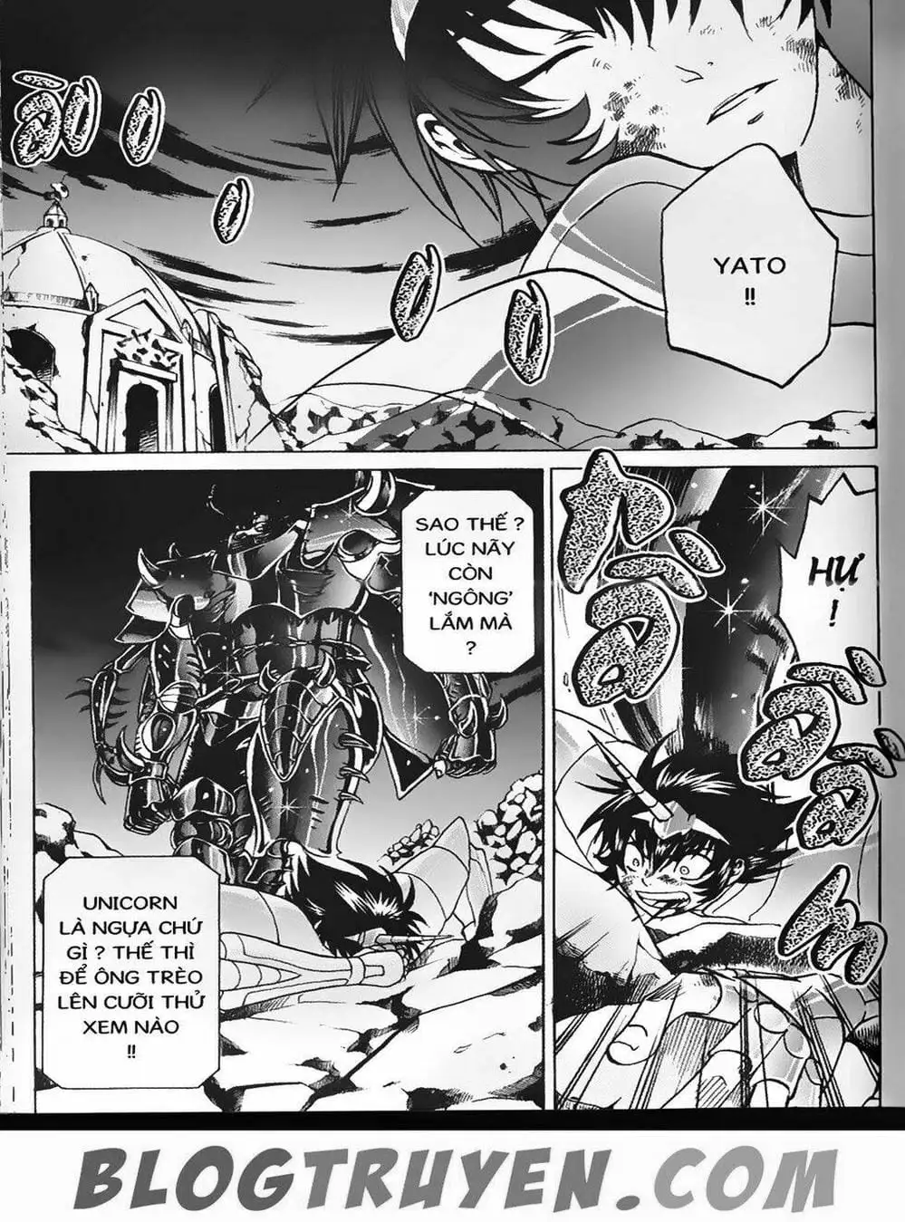 Truyện Tranh Truyền Thuyết Minh Vương - Sain Saiyan: The Lost Canvas trang 4