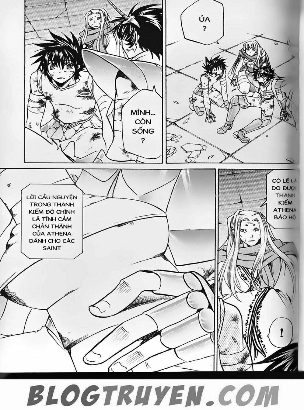 Truyện Tranh Truyền Thuyết Minh Vương - Sain Saiyan: The Lost Canvas trang 4