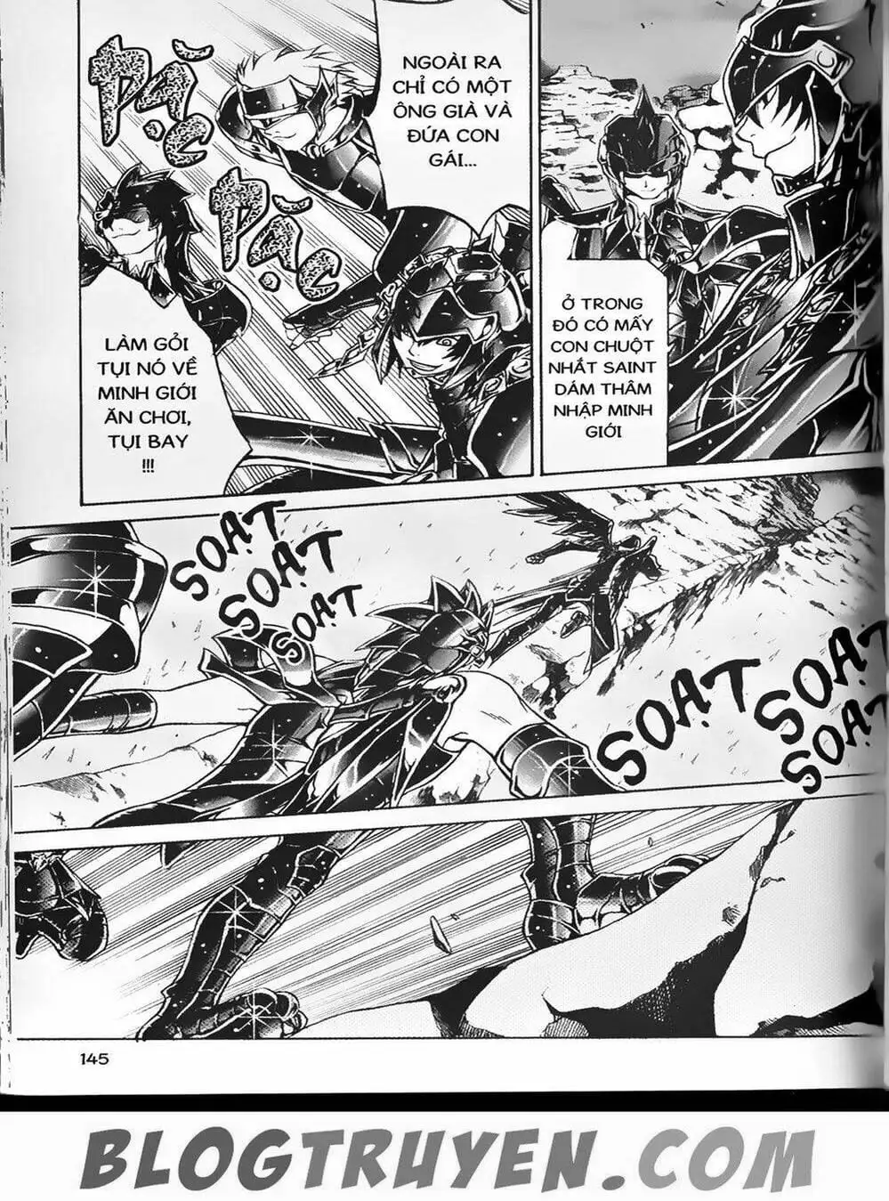 Truyện Tranh Truyền Thuyết Minh Vương - Sain Saiyan: The Lost Canvas trang 4