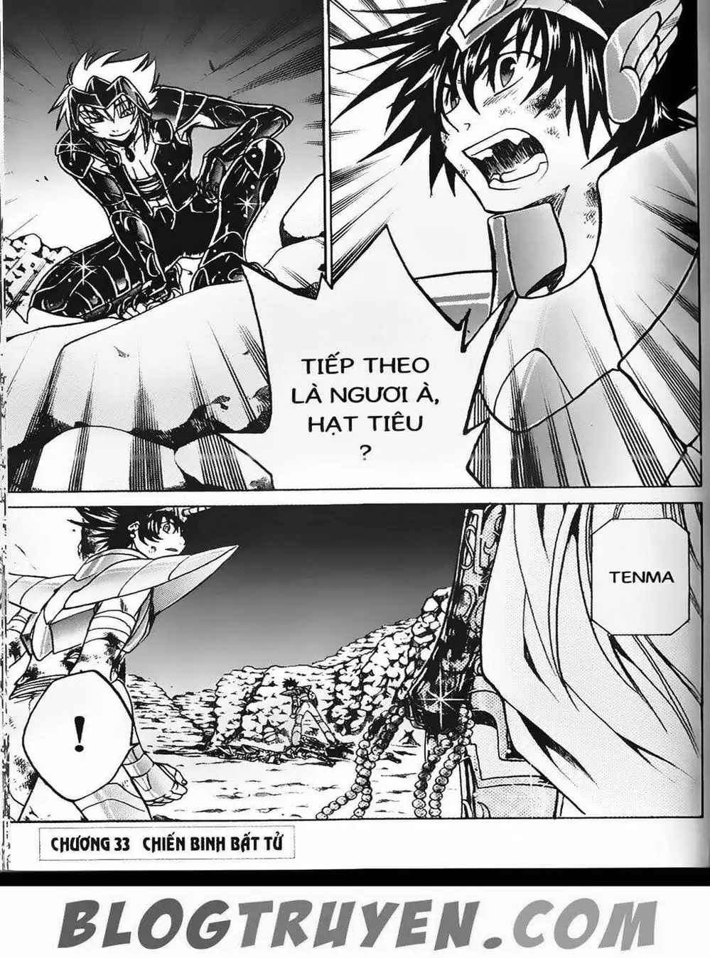 Truyện Tranh Truyền Thuyết Minh Vương - Sain Saiyan: The Lost Canvas trang 4