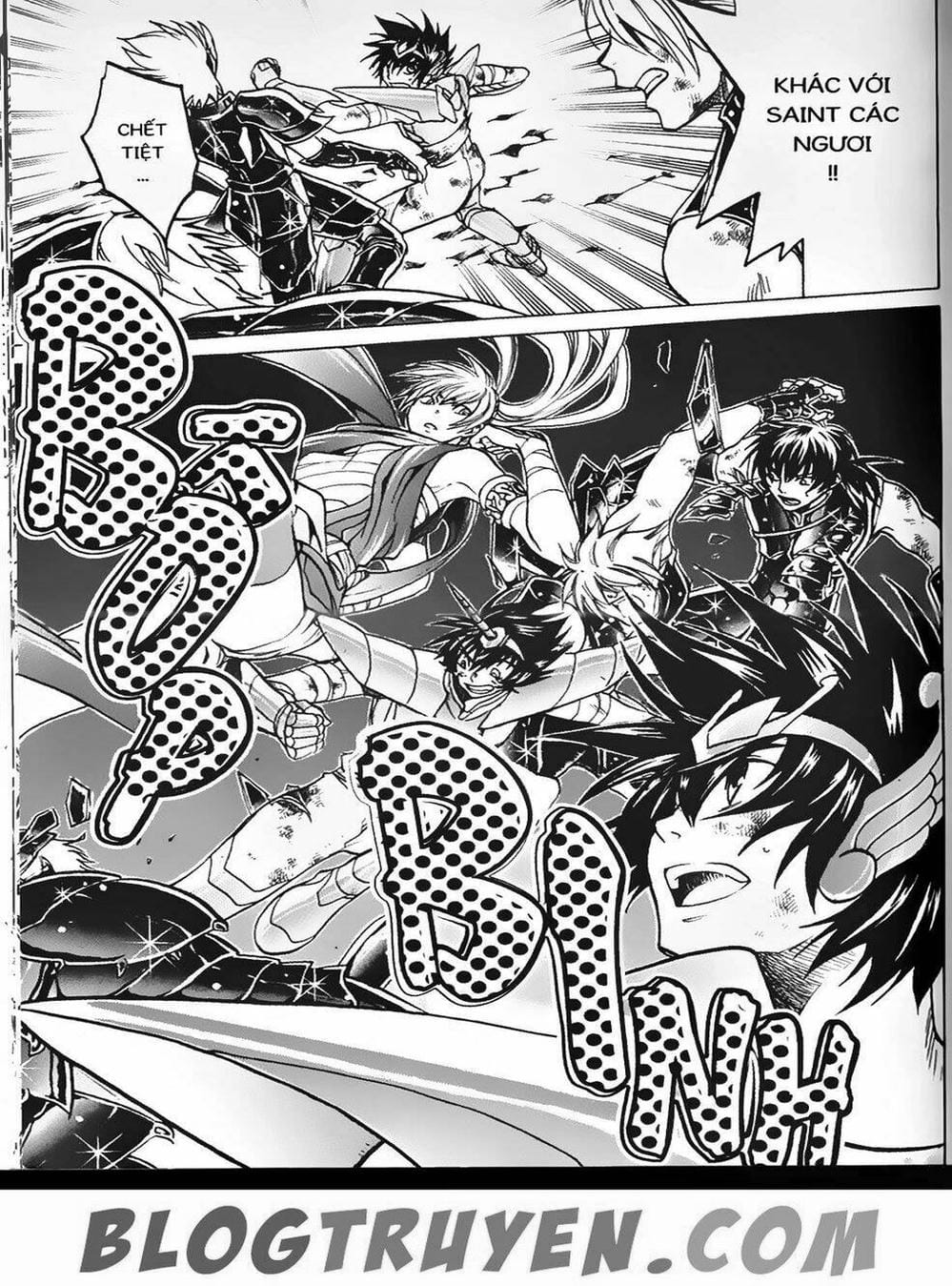 Truyện Tranh Truyền Thuyết Minh Vương - Sain Saiyan: The Lost Canvas trang 4