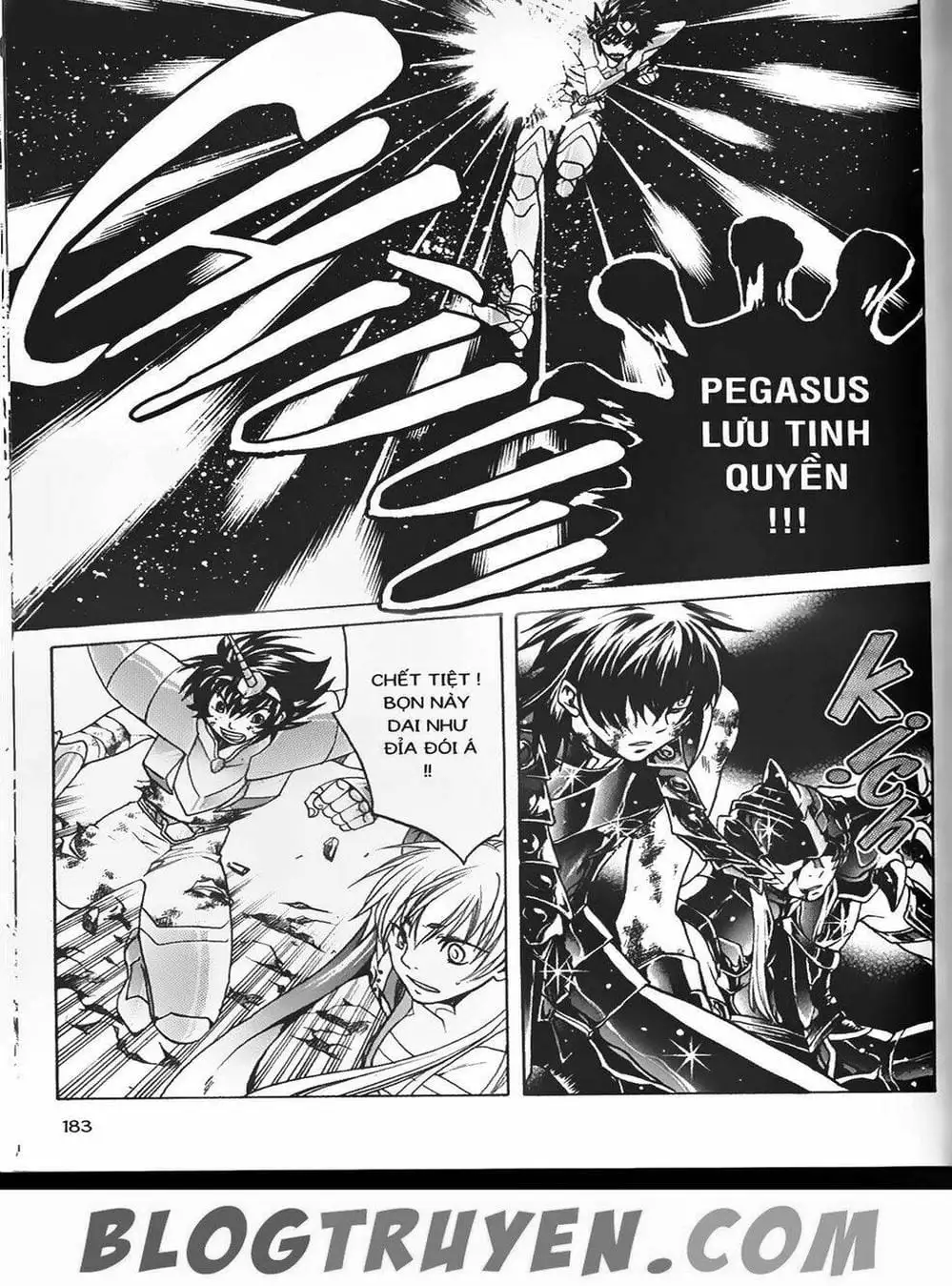 Truyện Tranh Truyền Thuyết Minh Vương - Sain Saiyan: The Lost Canvas trang 4