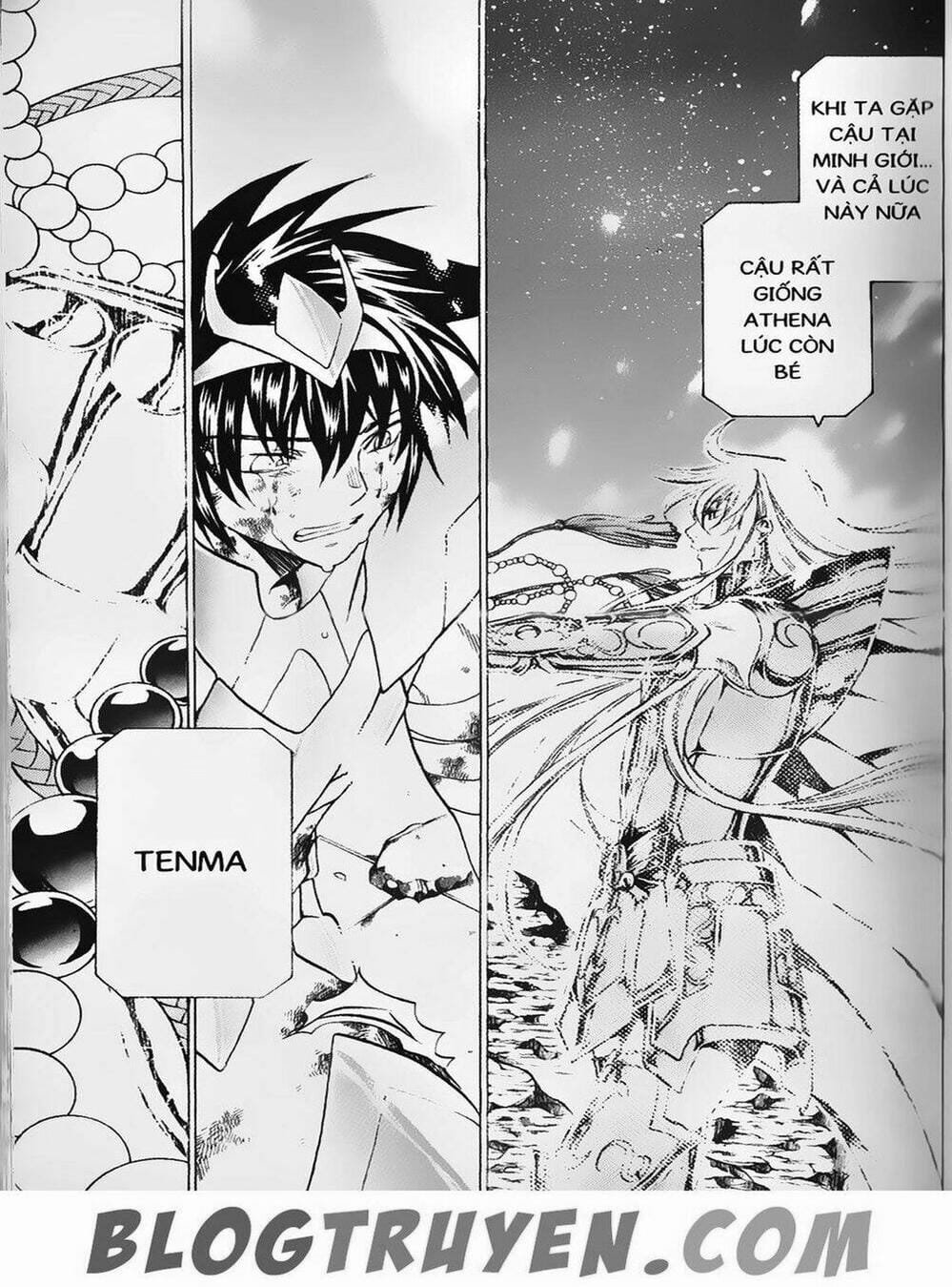 Truyện Tranh Truyền Thuyết Minh Vương - Sain Saiyan: The Lost Canvas trang 4