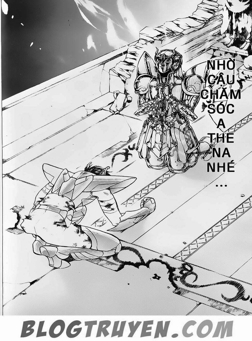 Truyện Tranh Truyền Thuyết Minh Vương - Sain Saiyan: The Lost Canvas trang 4