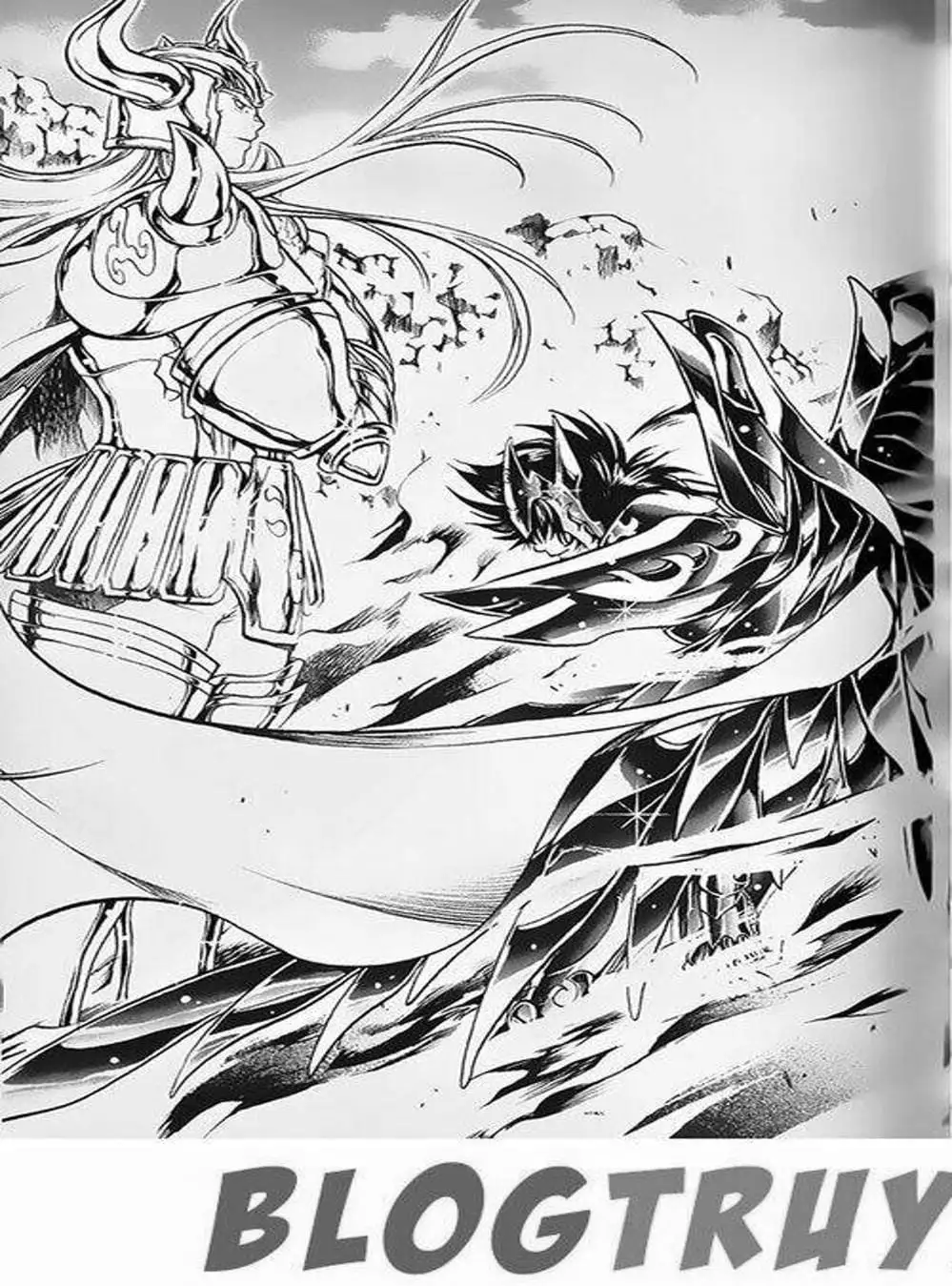 Truyện Tranh Truyền Thuyết Minh Vương - Sain Saiyan: The Lost Canvas trang 4