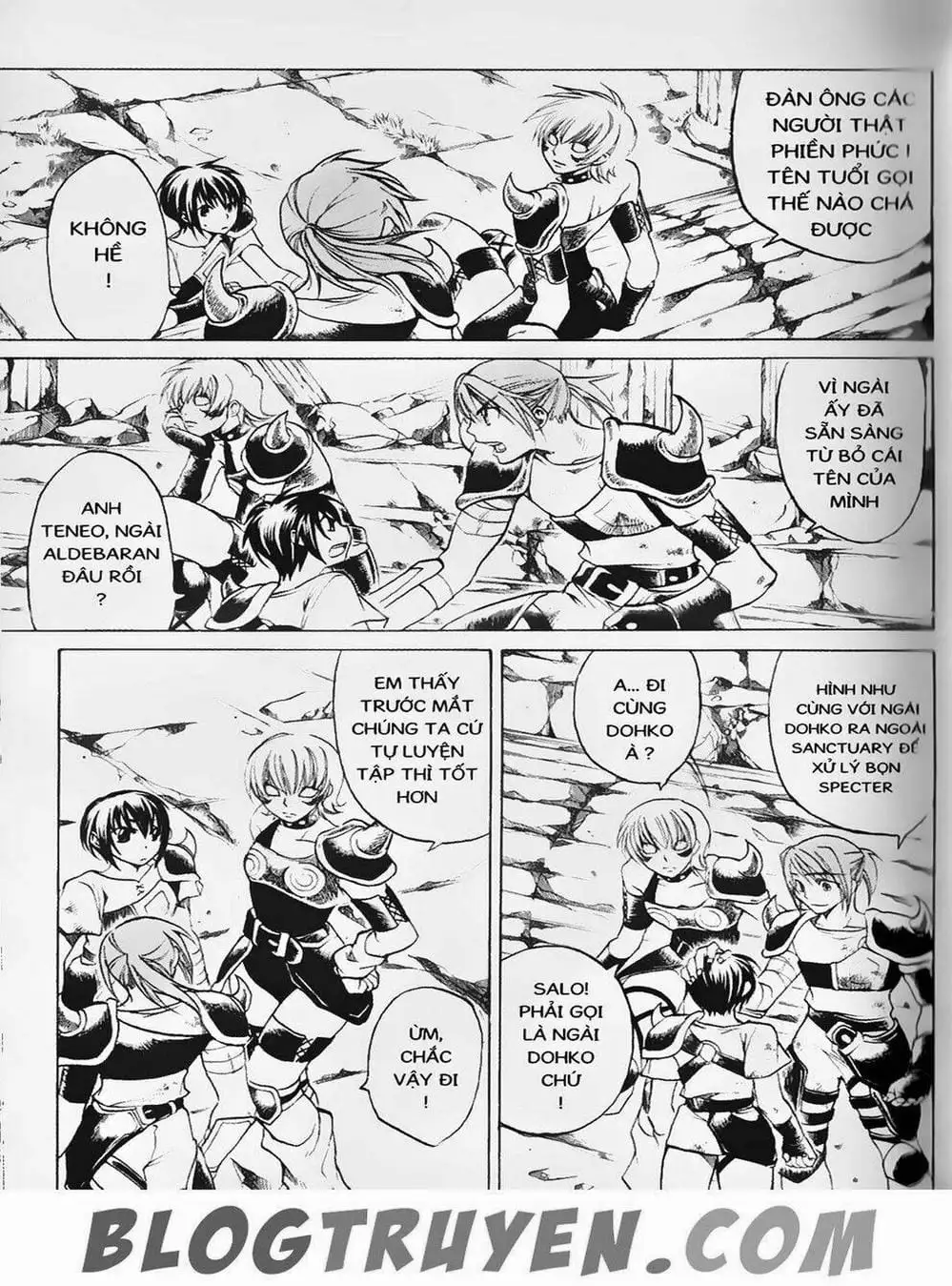 Truyện Tranh Truyền Thuyết Minh Vương - Sain Saiyan: The Lost Canvas trang 4