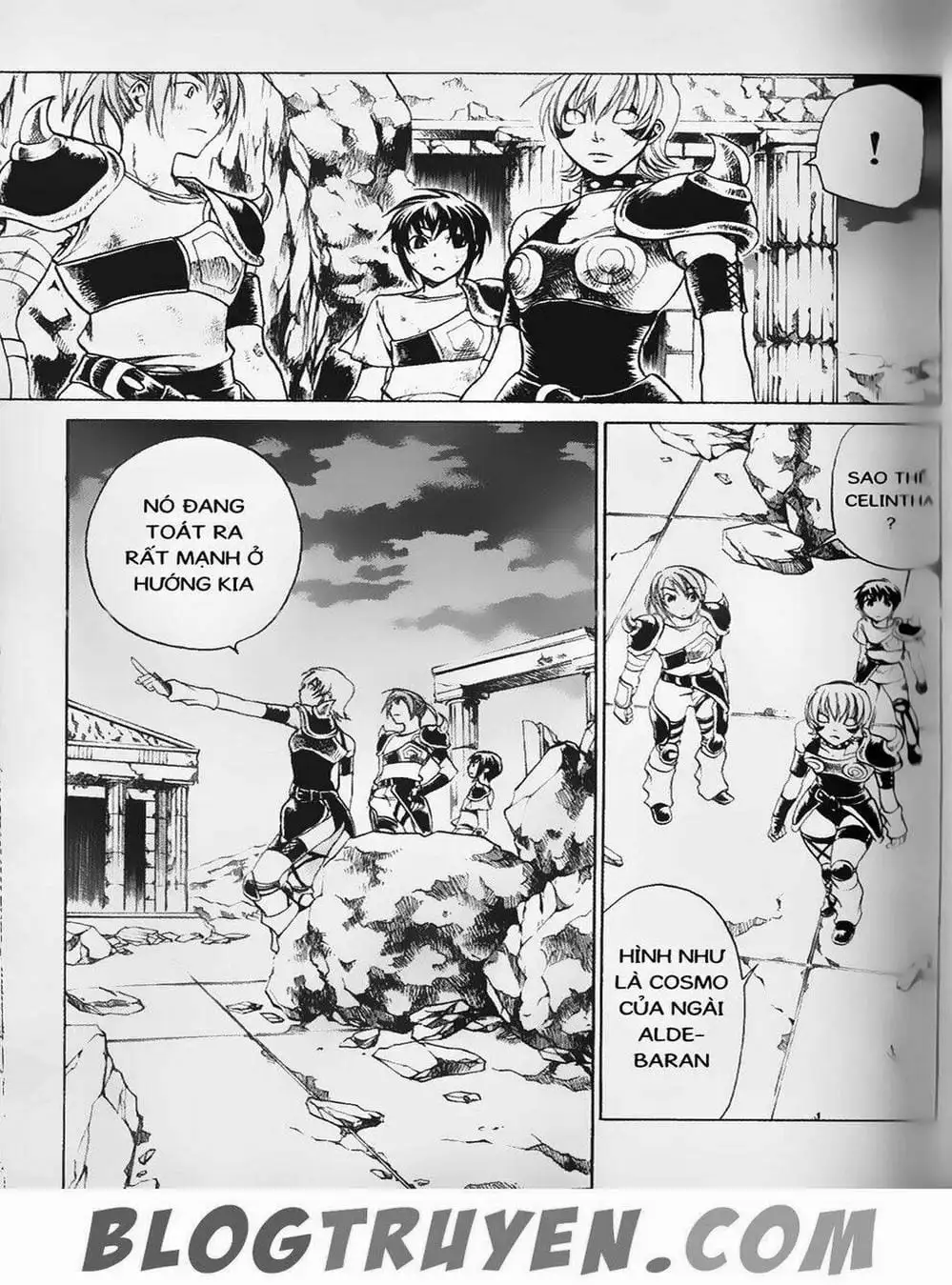 Truyện Tranh Truyền Thuyết Minh Vương - Sain Saiyan: The Lost Canvas trang 4