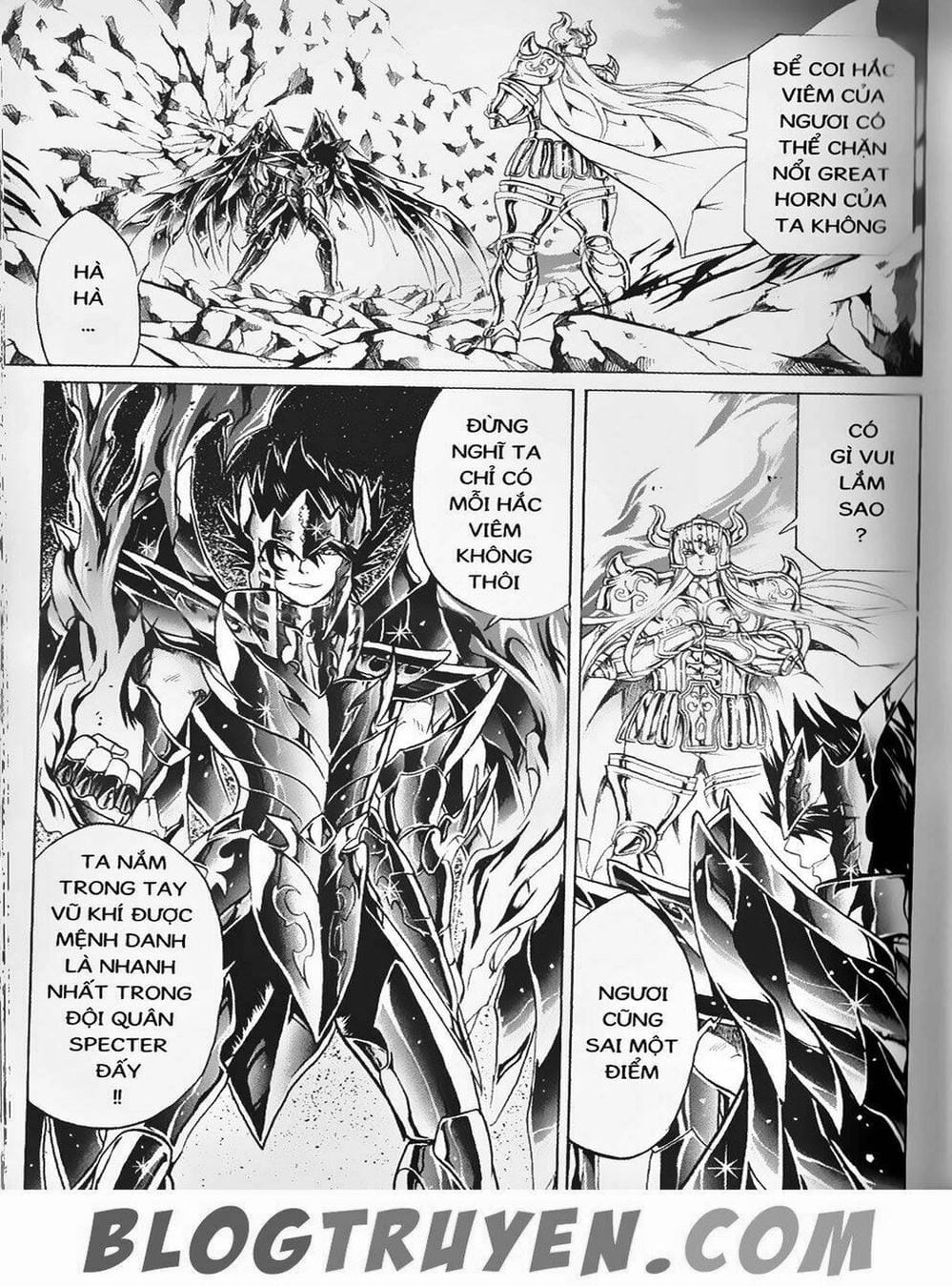 Truyện Tranh Truyền Thuyết Minh Vương - Sain Saiyan: The Lost Canvas trang 4